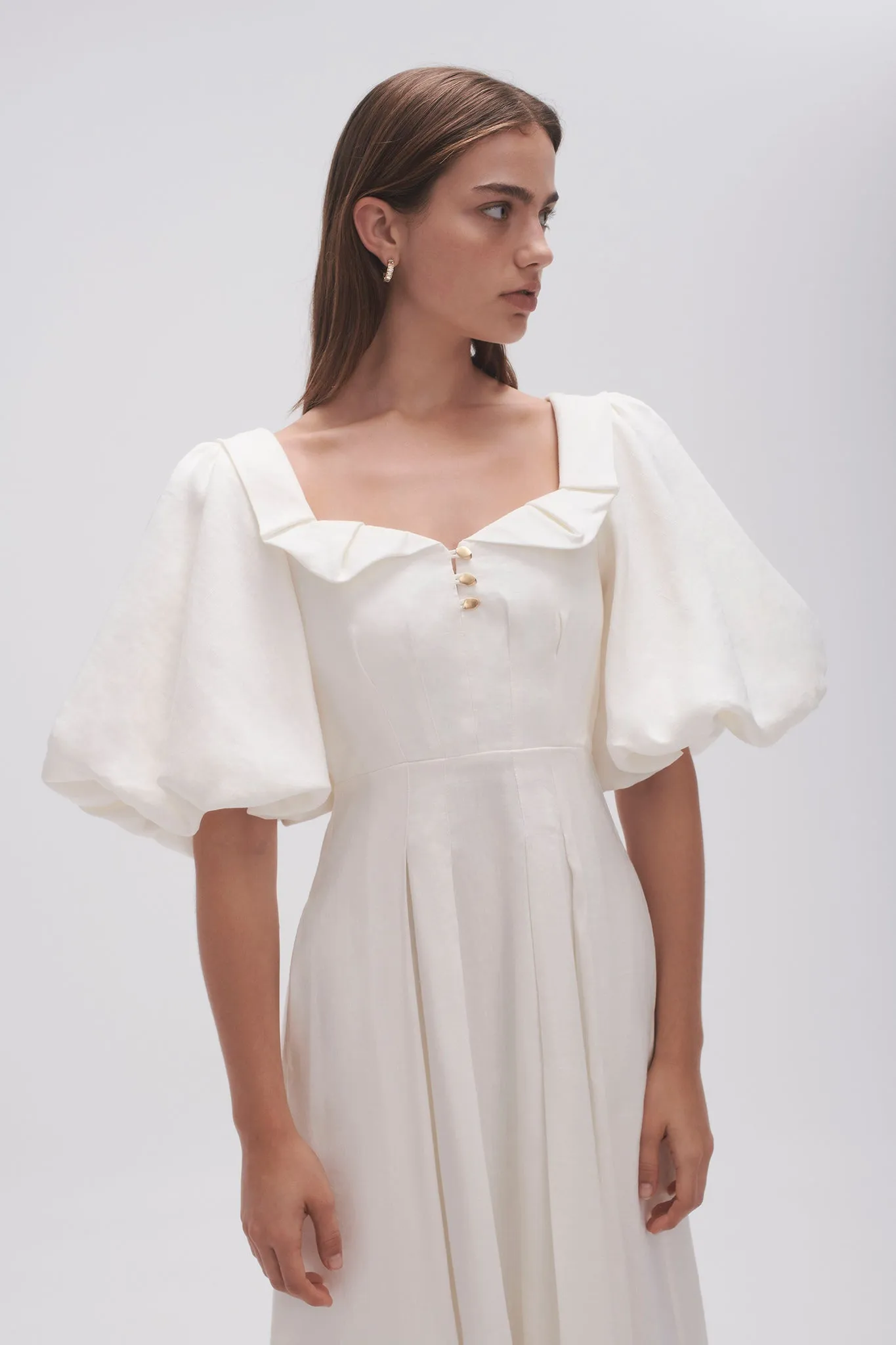 Jessica Frill Midi Dress sold by Aje product image thumbnail 4