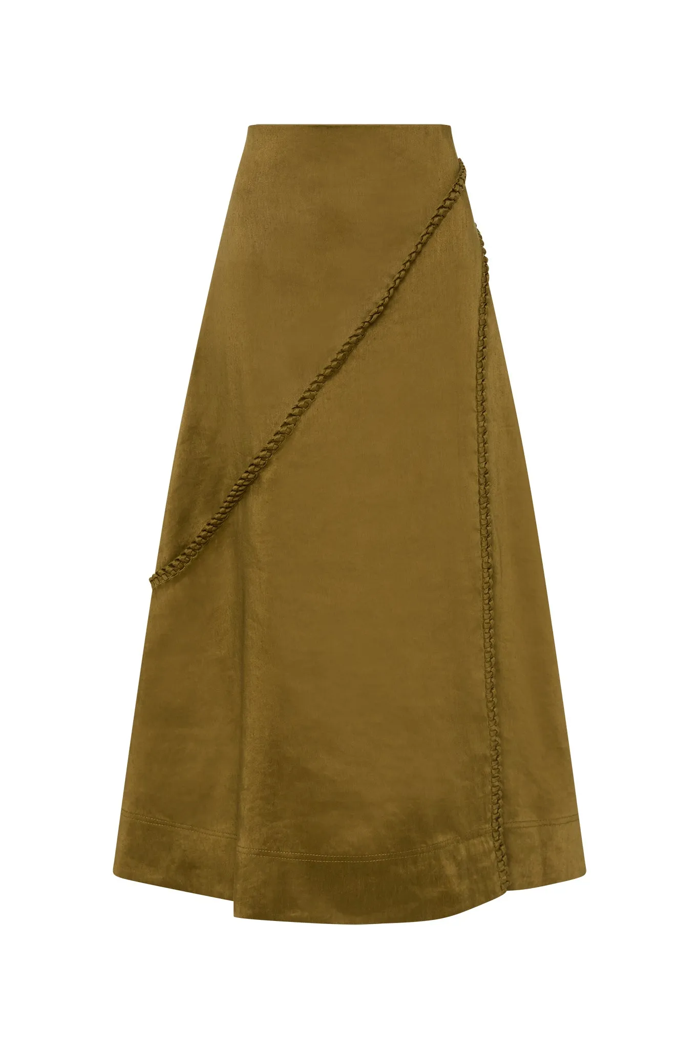 Arbour Whipstitch Midi Skirt sold by Aje product image thumbnail 2