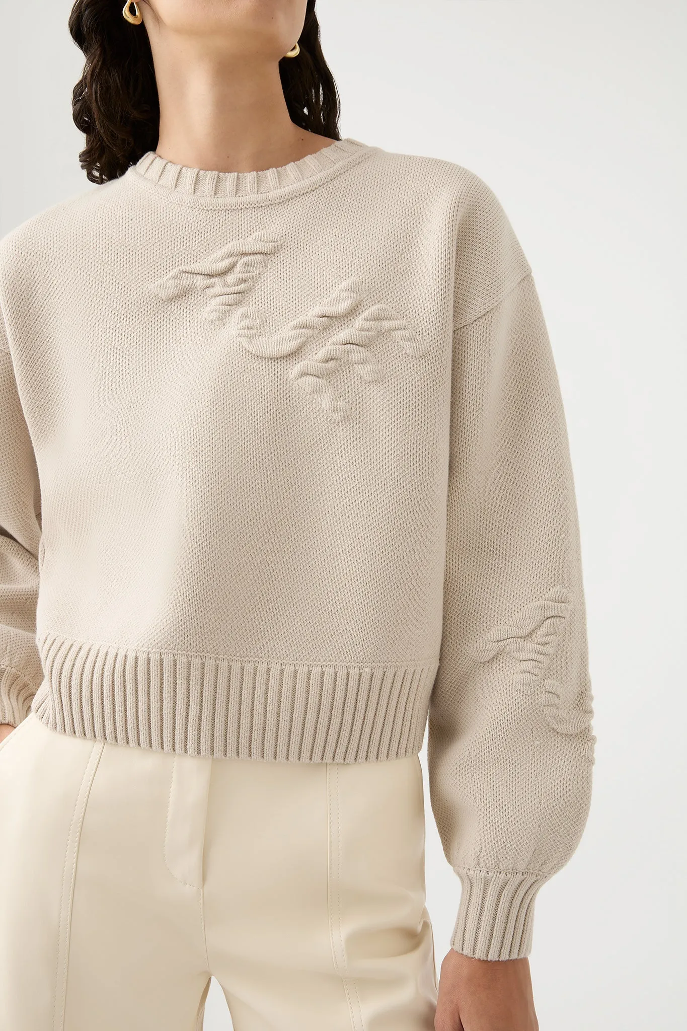 Superlative Logo Jumper sold by Aje product image thumbnail 4