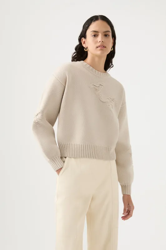 Superlative Logo Jumper sold by Aje