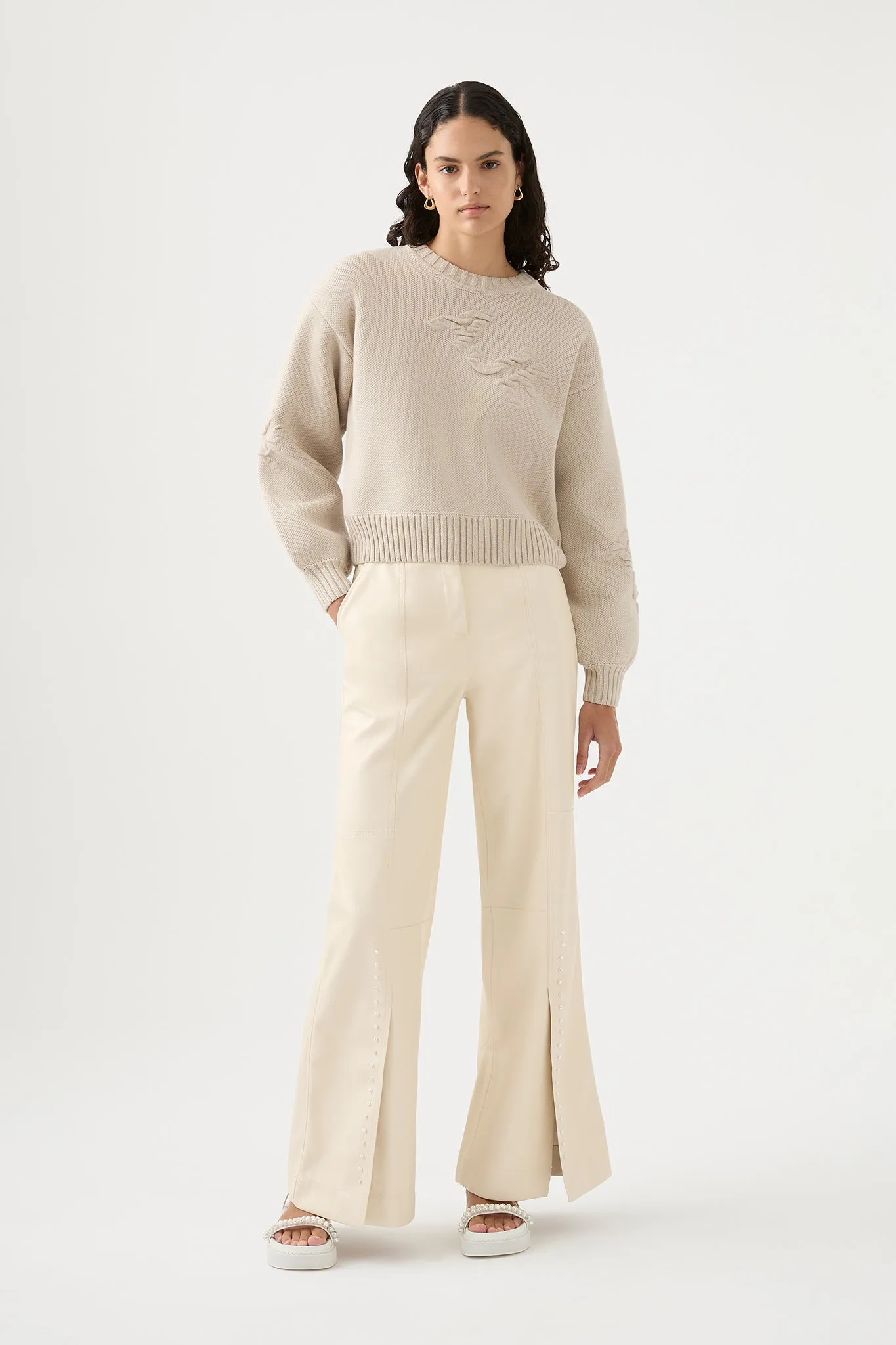 Superlative Logo Jumper sold by Aje product image thumbnail 3