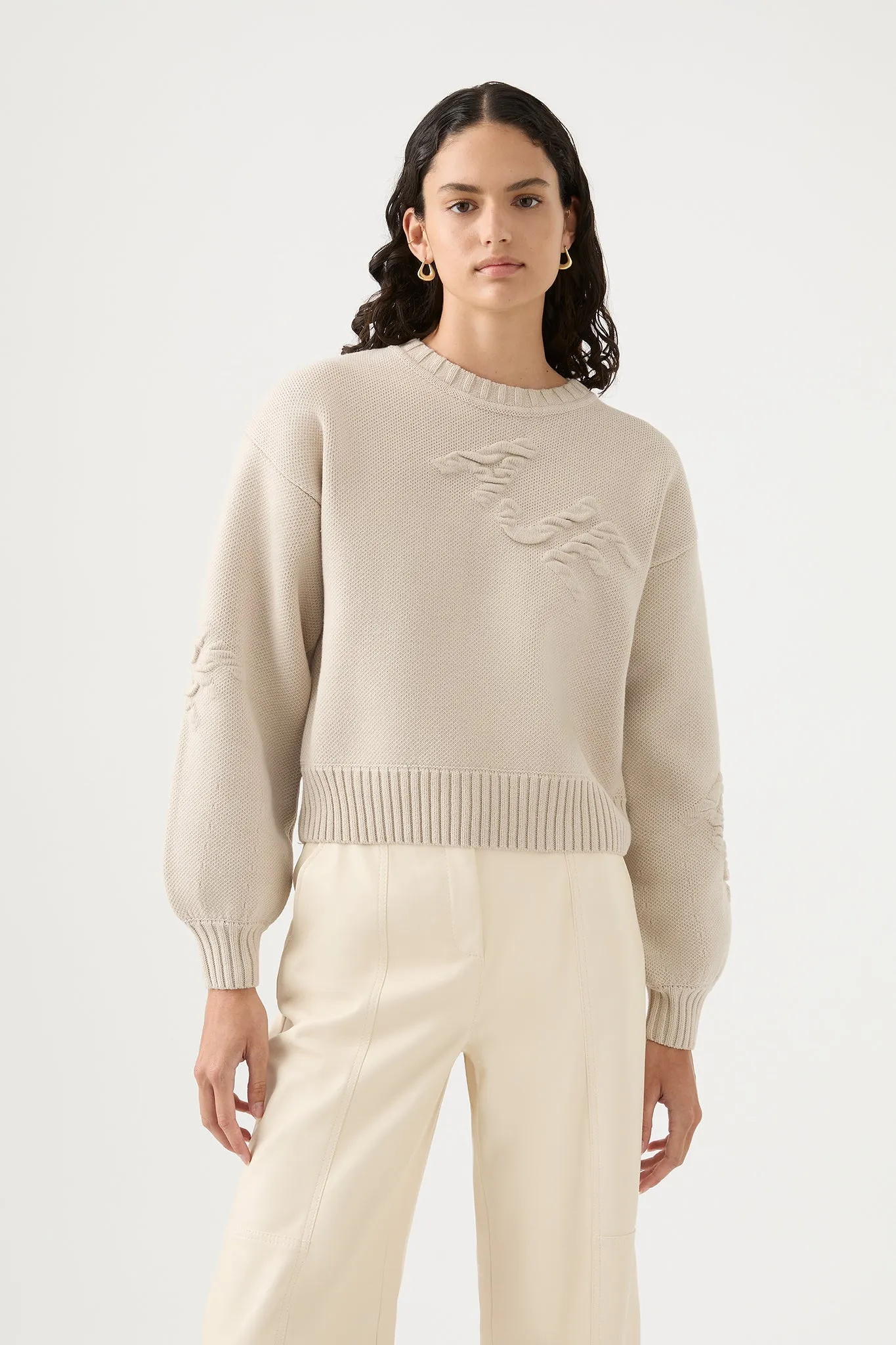 Superlative Logo Jumper sold by Aje product image thumbnail 5