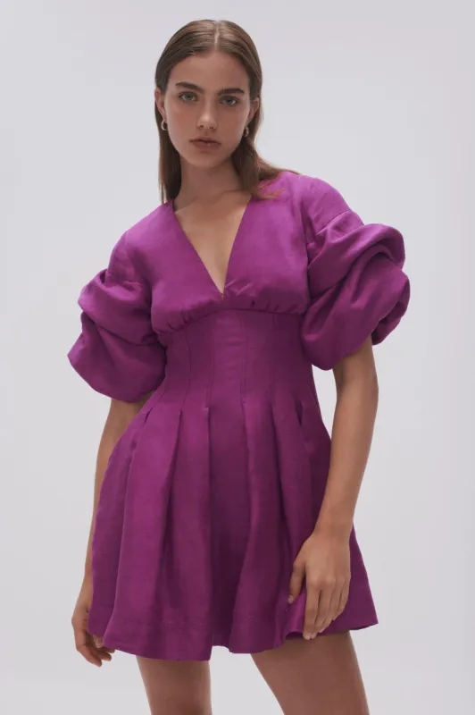 Catalyst Pleated Mini Dress | Parallel