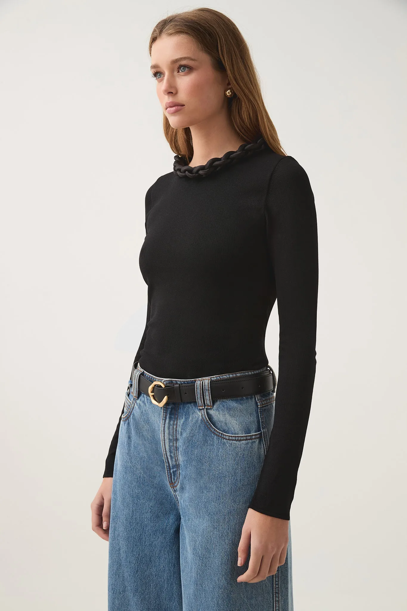 Entwined Open Back Knit Top sold by Aje product image thumbnail 5