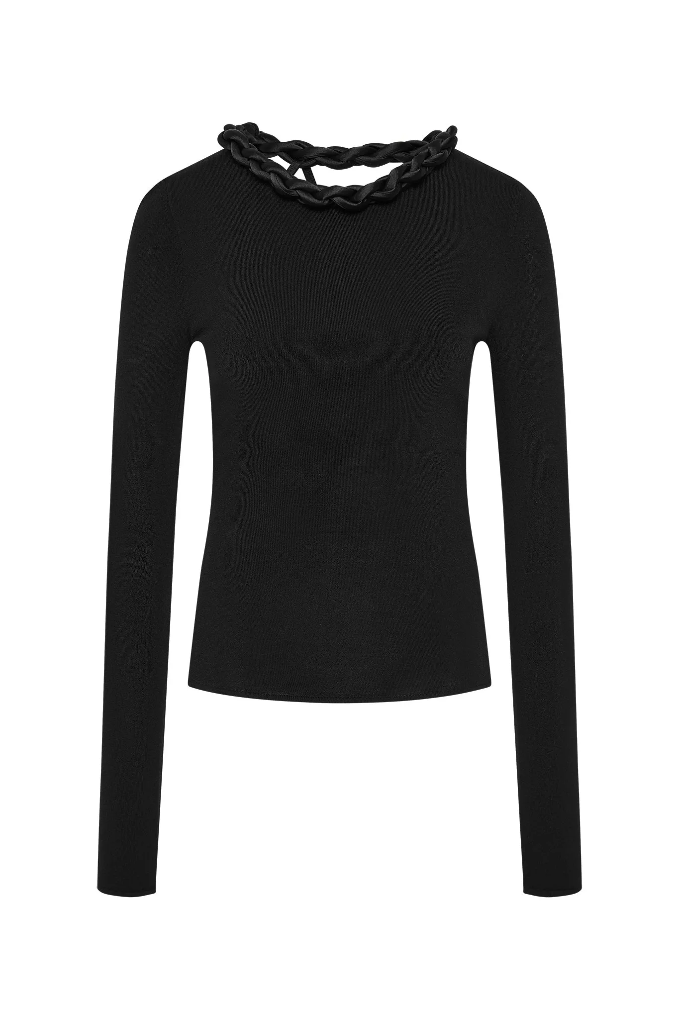 Entwined Open Back Knit Top sold by Aje product image thumbnail 2