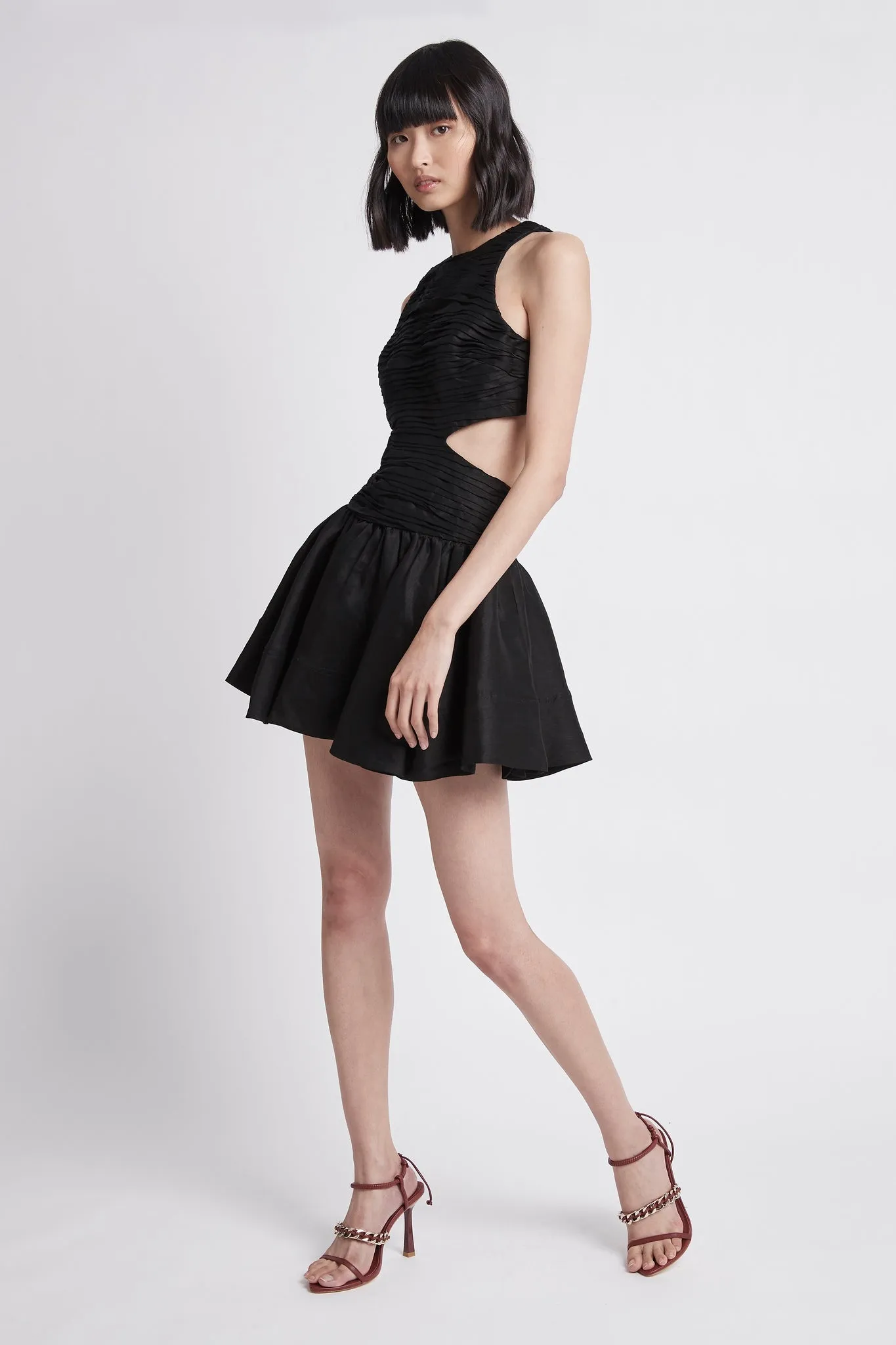 Introspect Cut Out Mini Dress sold by Aje product image thumbnail 4