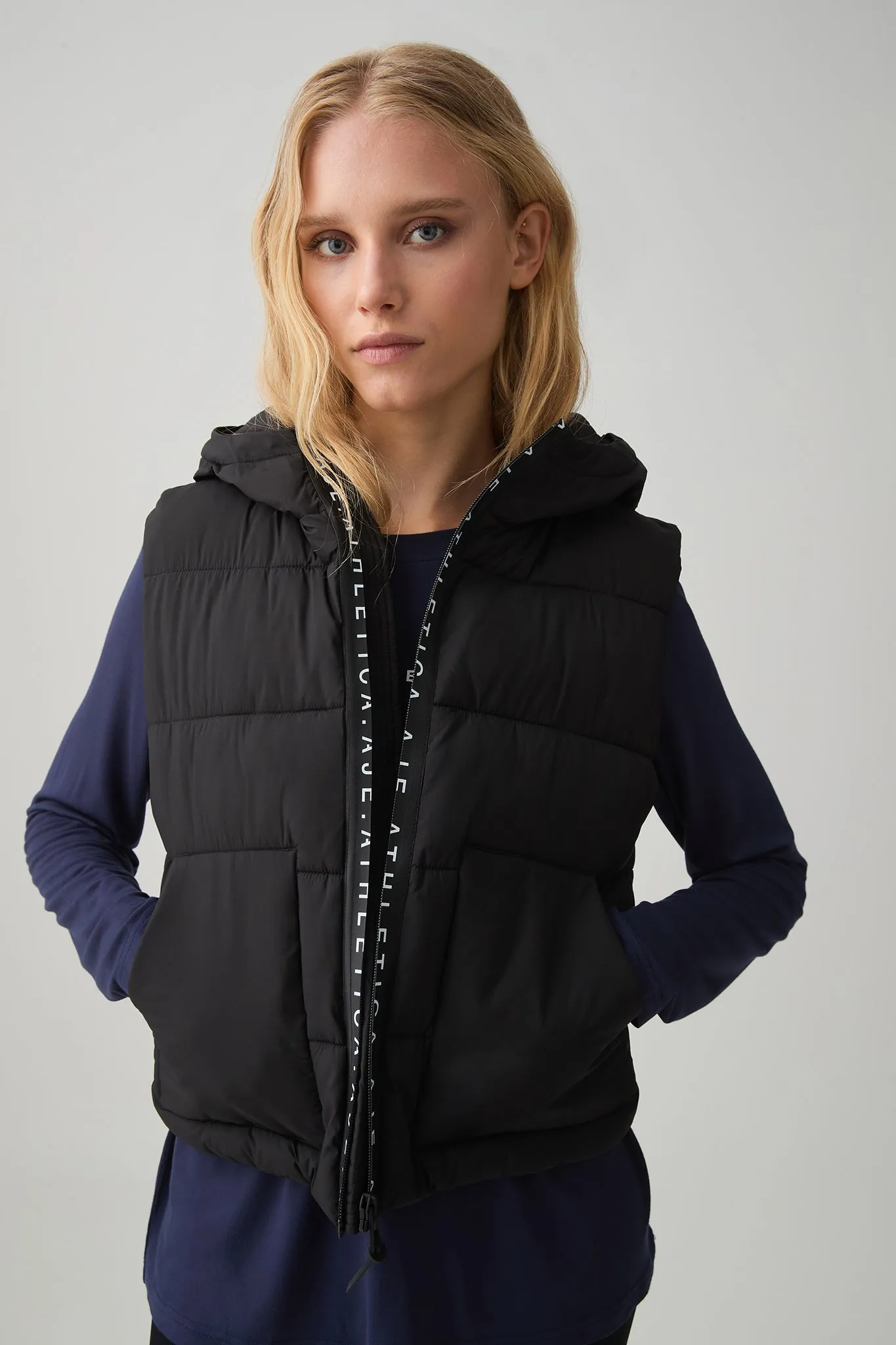 Sleeveless Hooded Puffer 747 sold by Aje product image thumbnail 3