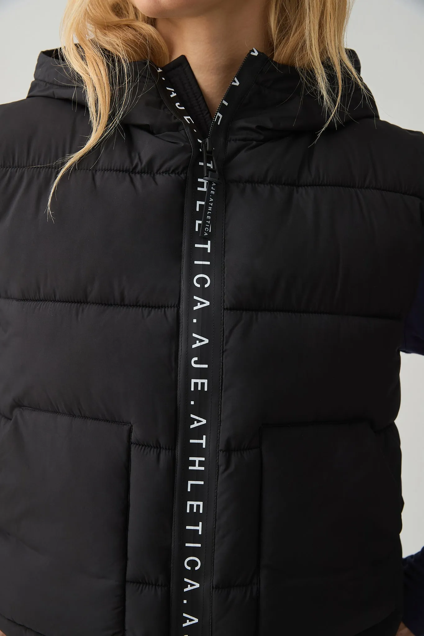 Sleeveless Hooded Puffer 747 sold by Aje product image thumbnail 4