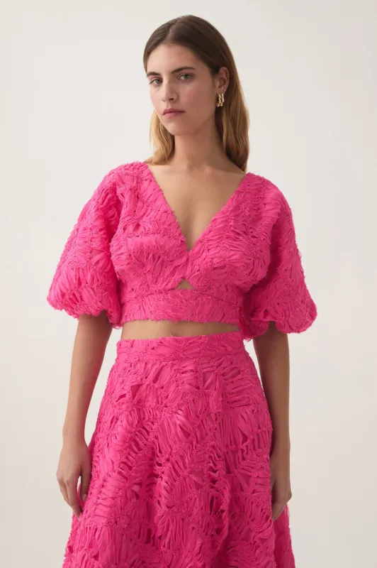 Florential Textured Top sold by Aje