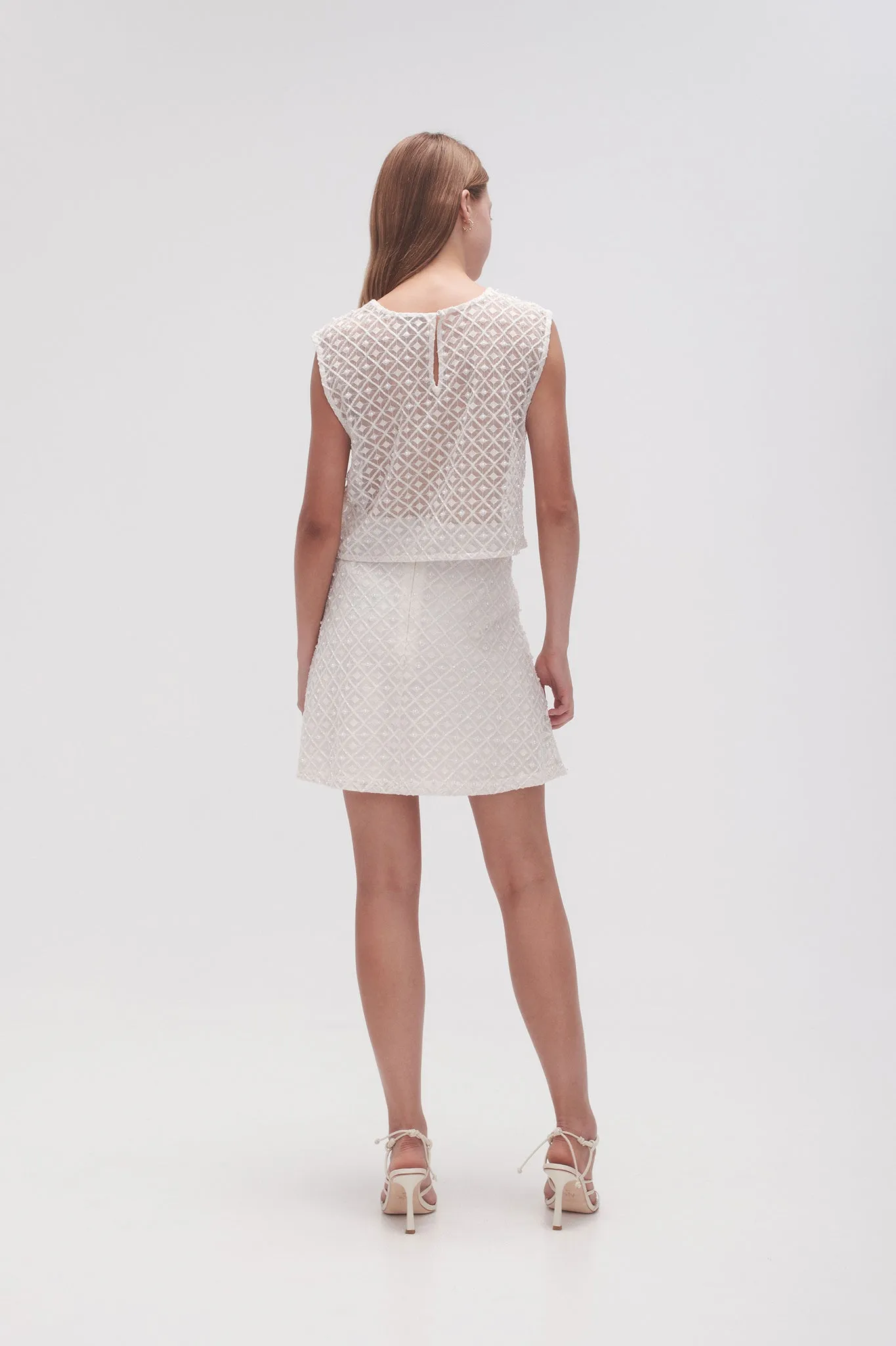 Freya Diamond Pearl Mini Skirt sold by Aje product image thumbnail 5