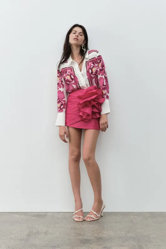 Potion Spiral Mini Skirt made by Aje