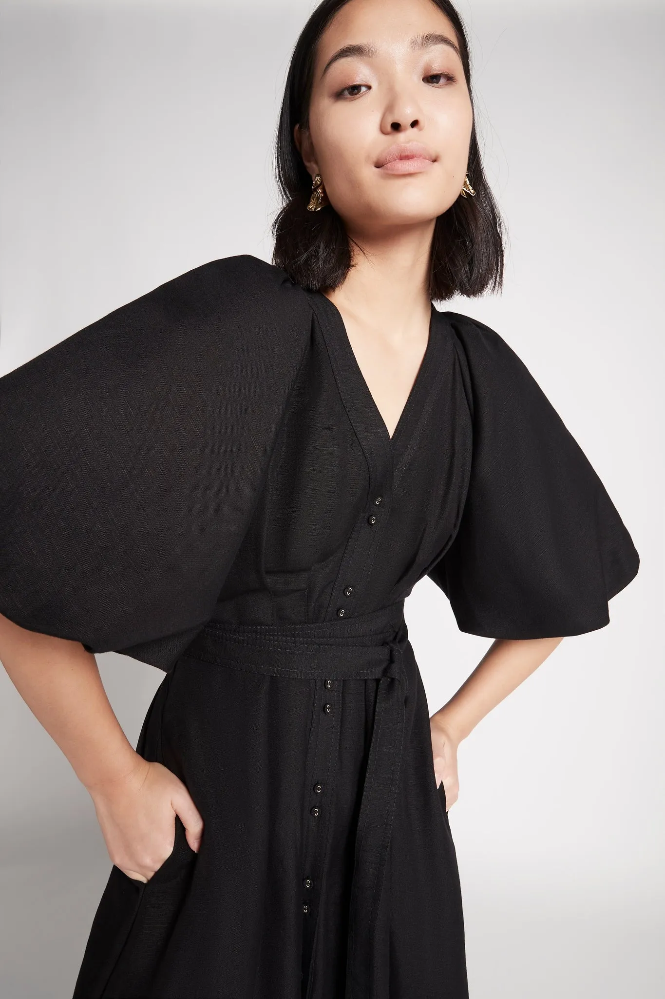 Evermore Midi Dress sold by Aje product image thumbnail 4