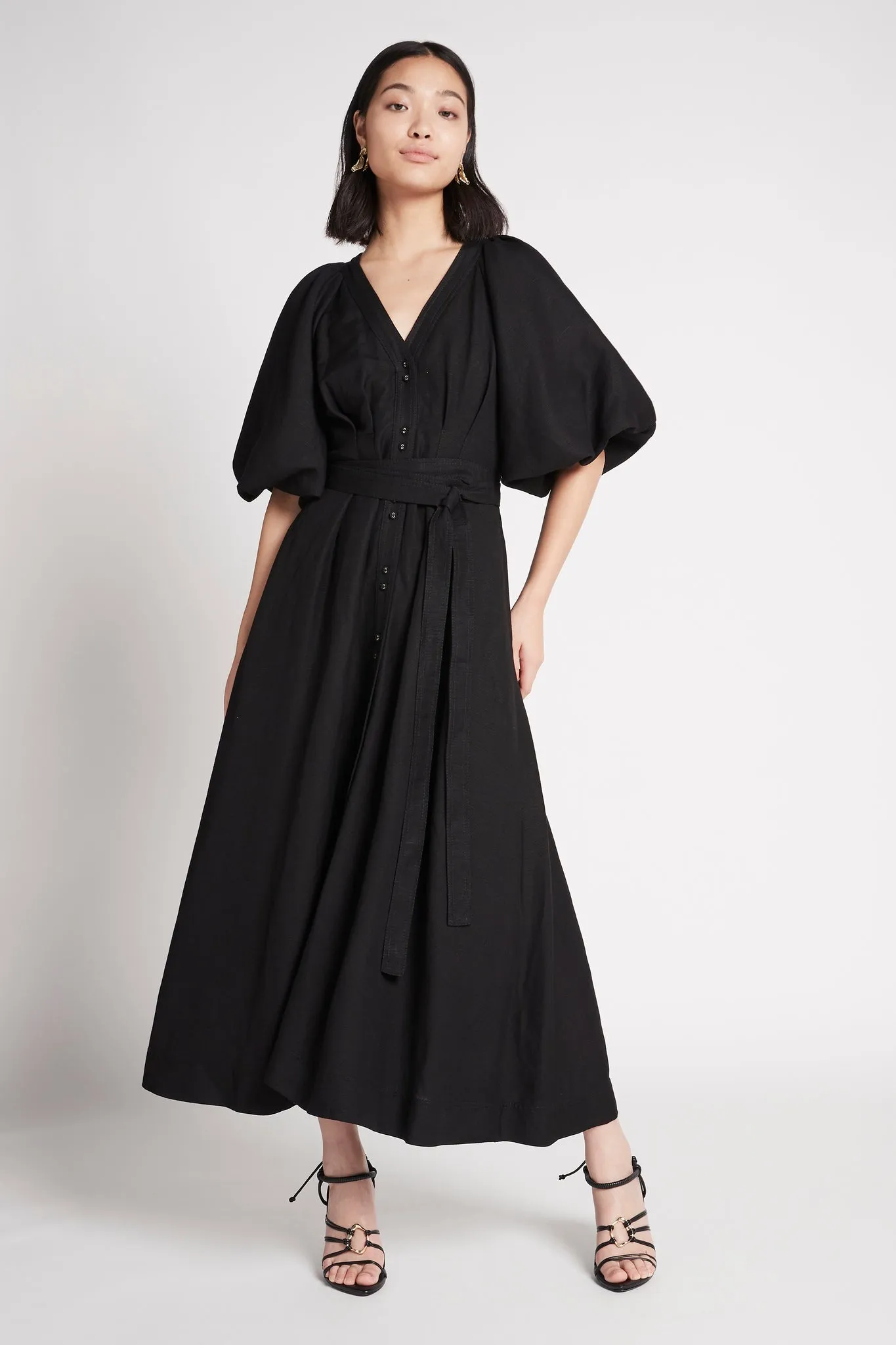 Evermore Midi Dress sold by Aje