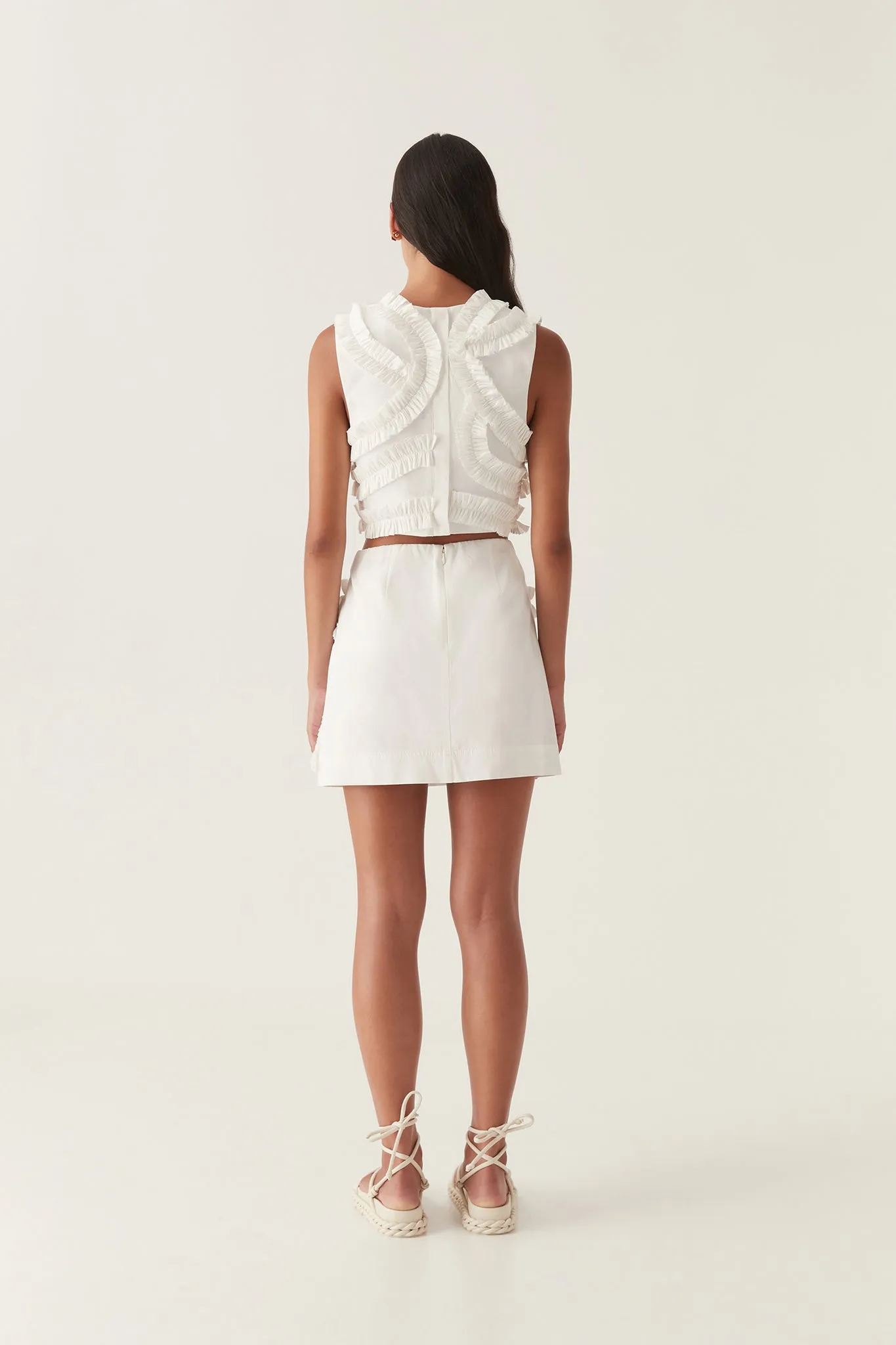 Kendra Frill Mini Skirt sold by Aje product image thumbnail 5