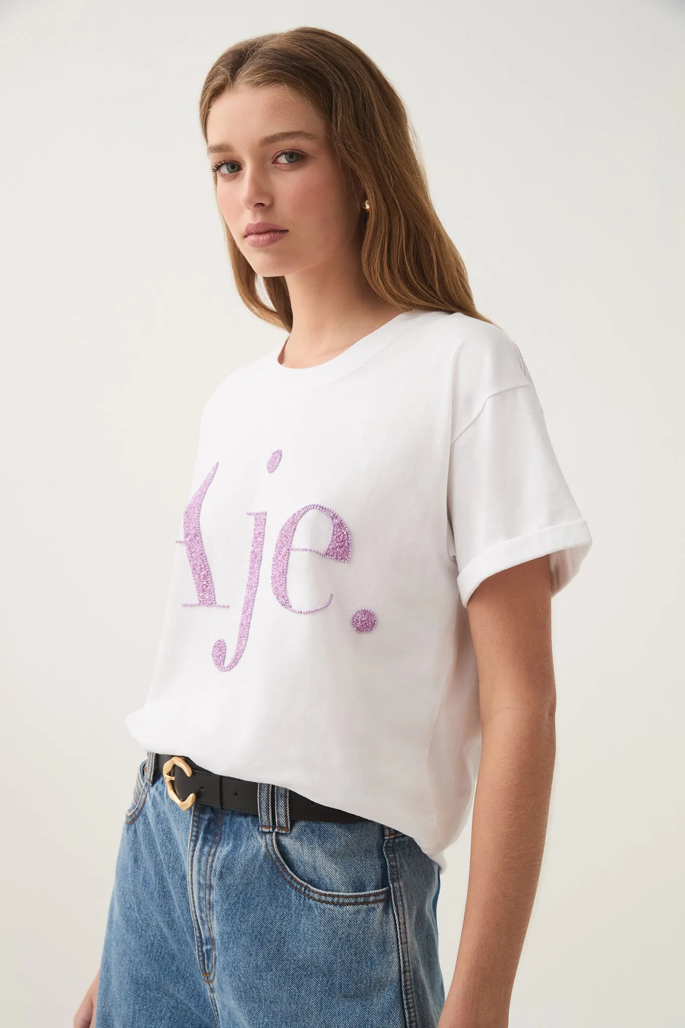 Constellation Logo Tee sold by Aje product image thumbnail 4