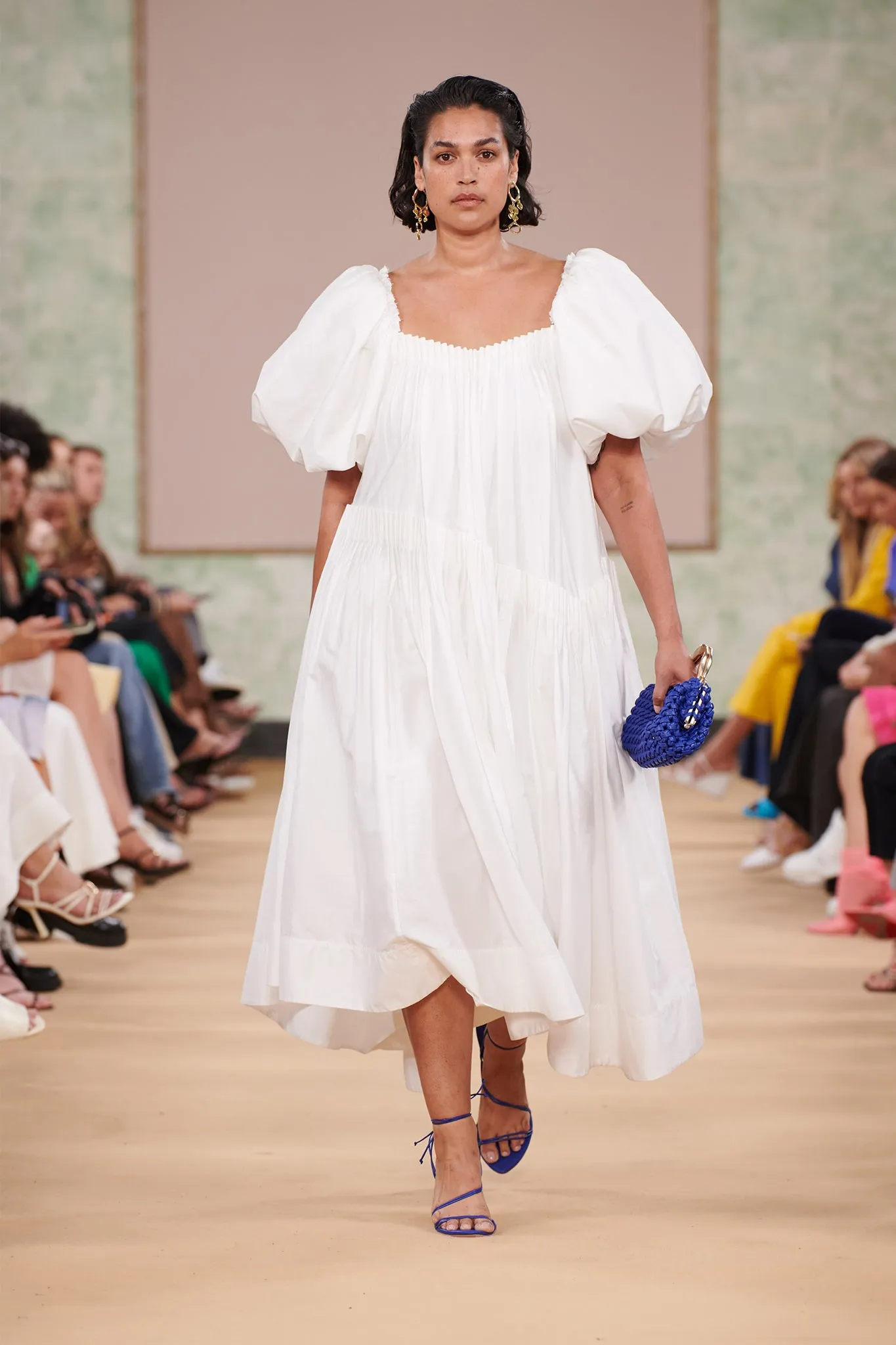 Severine Smock Midi Dress sold by Aje product image thumbnail 3