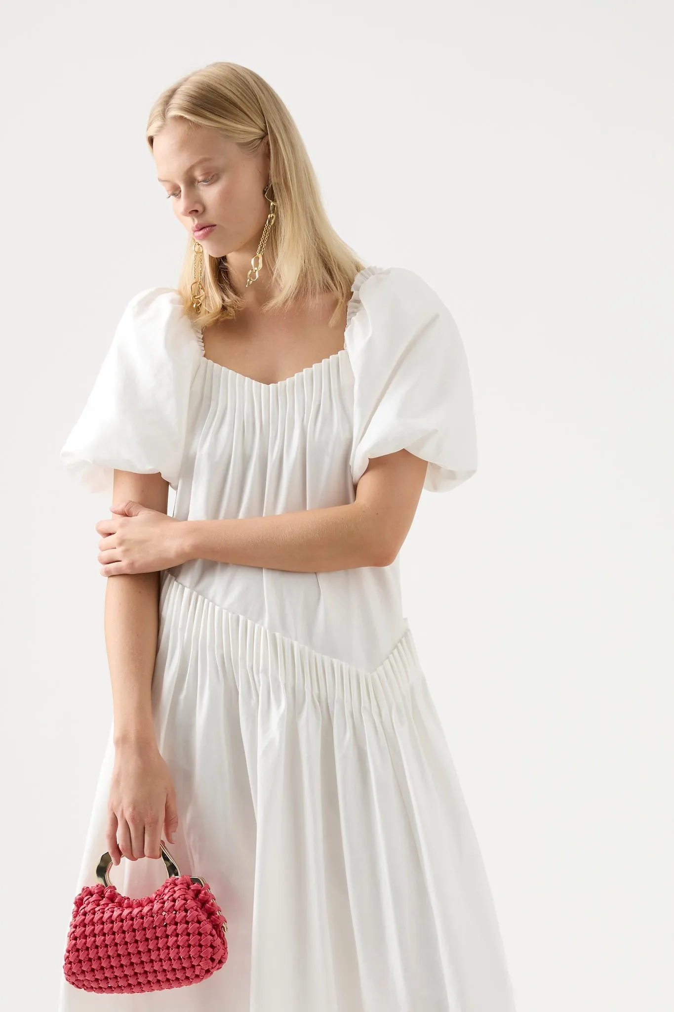 Severine Smock Midi Dress sold by Aje product image thumbnail 4