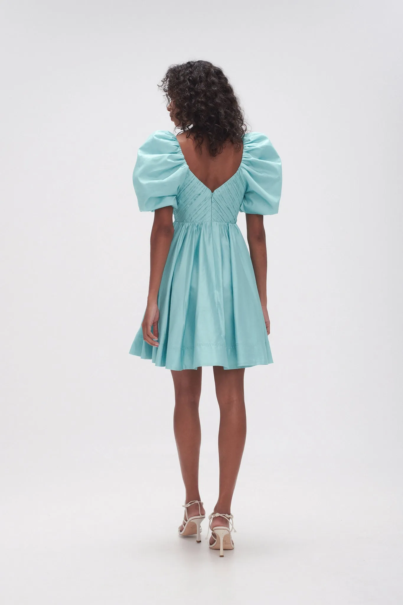 Gabrielle Plunge Mini Dress sold by Aje product image thumbnail 5