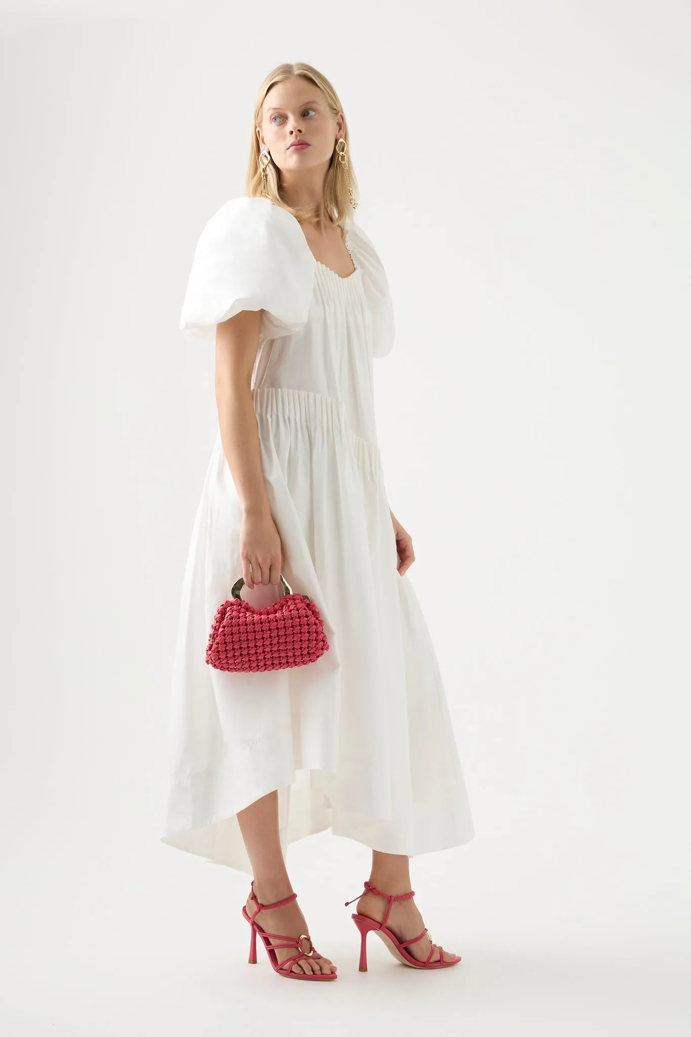 Severine Smock Midi Dress sold by Aje product image thumbnail 5