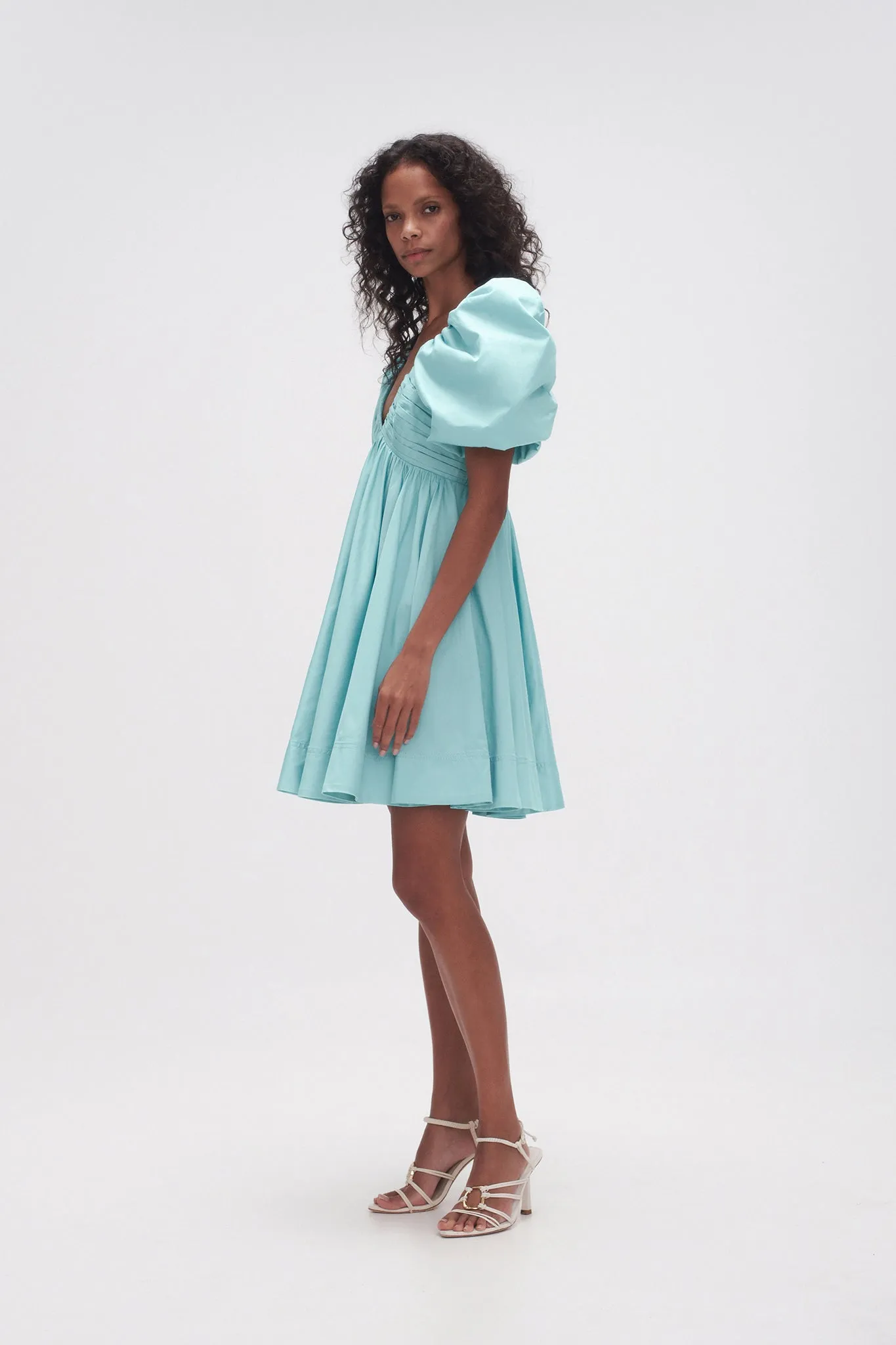 Gabrielle Plunge Mini Dress sold by Aje product image thumbnail 3