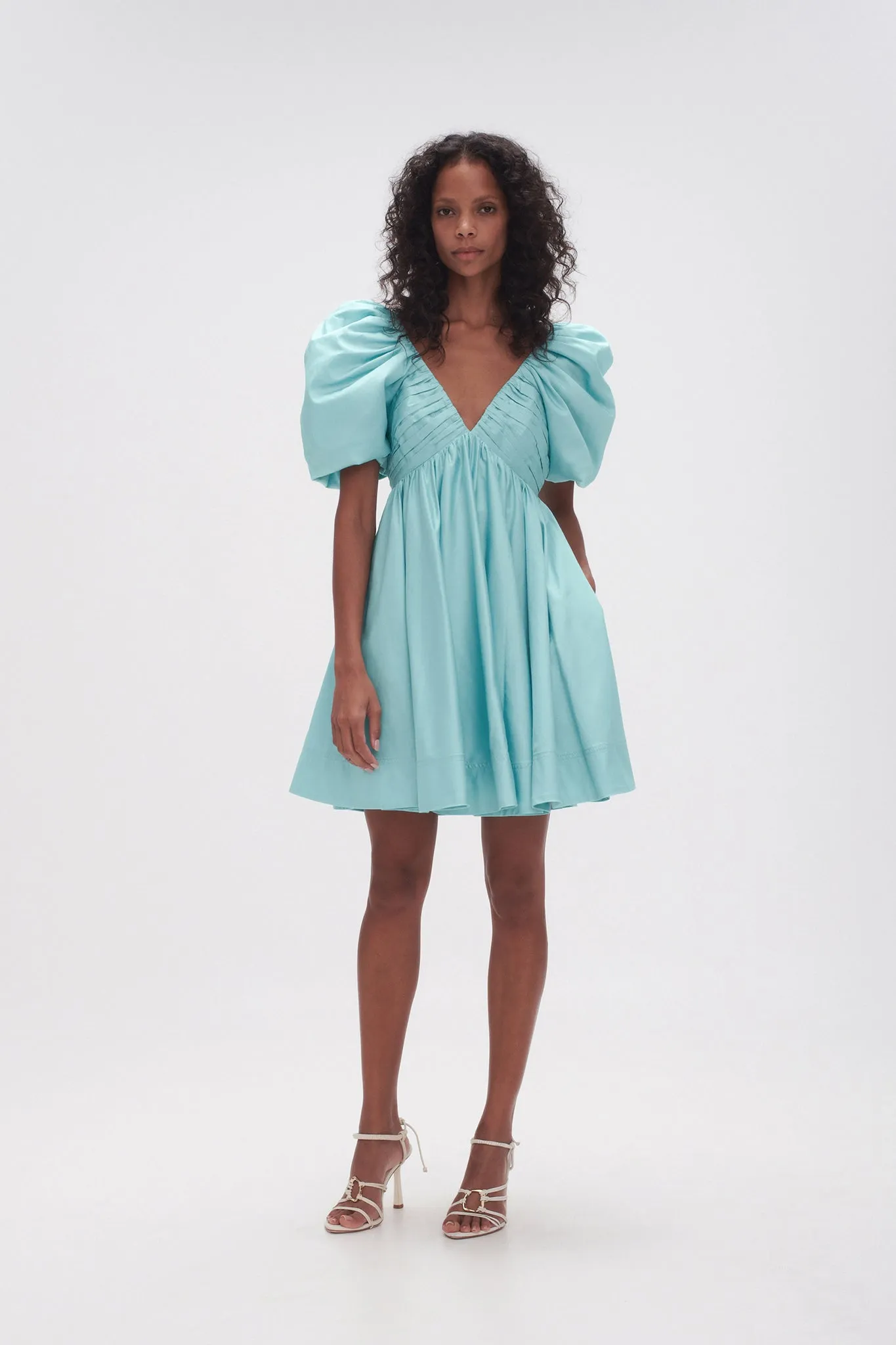 Gabrielle Plunge Mini Dress sold by Aje