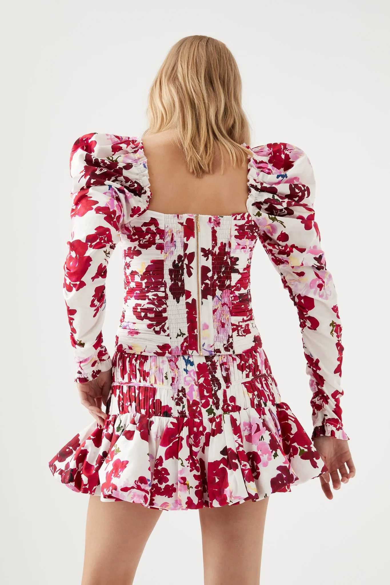 Marlene Roses Ruched Top sold by Aje product image thumbnail 5