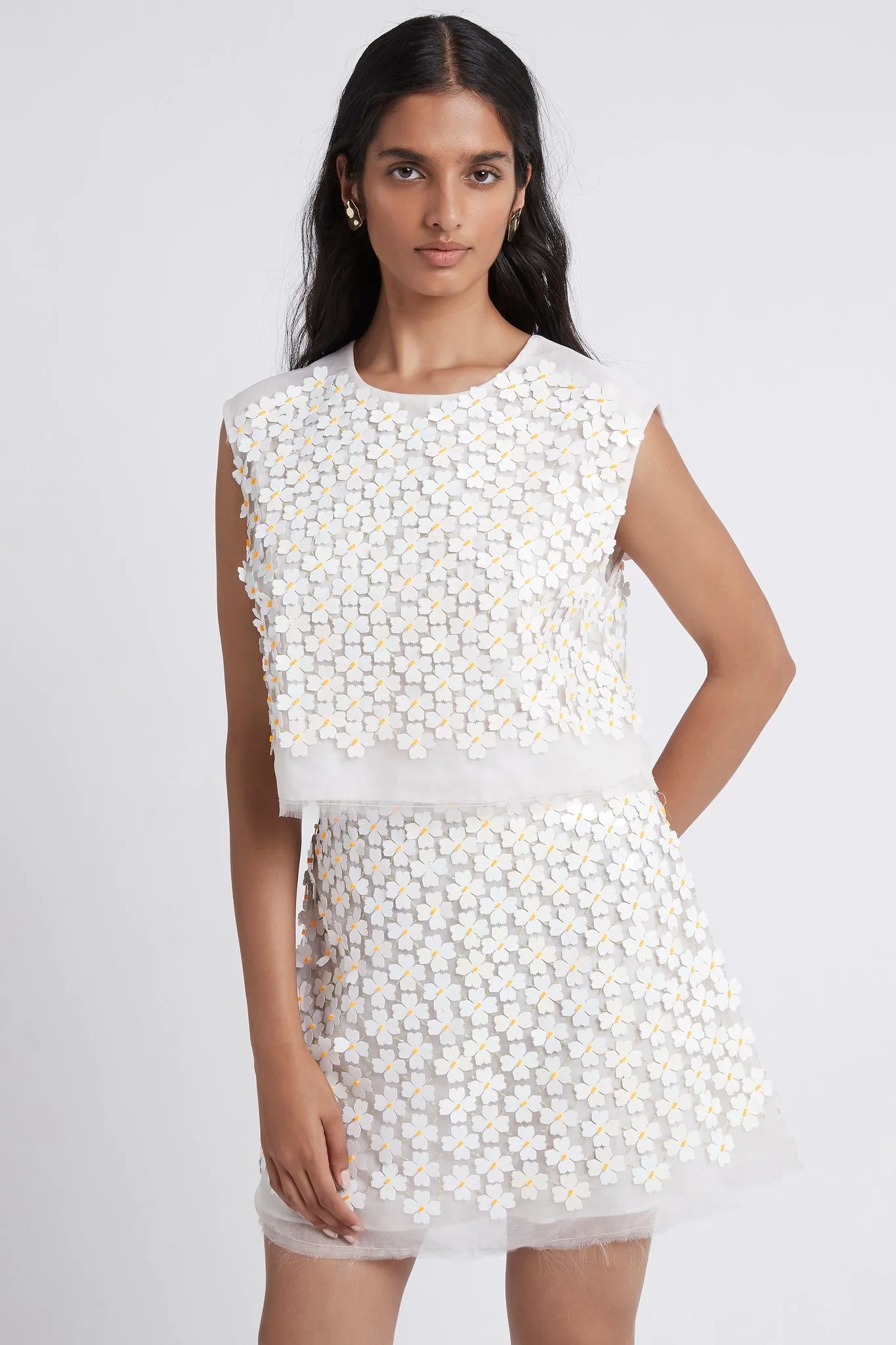 Gazelle Organza Shell Top sold by Aje product image thumbnail 3