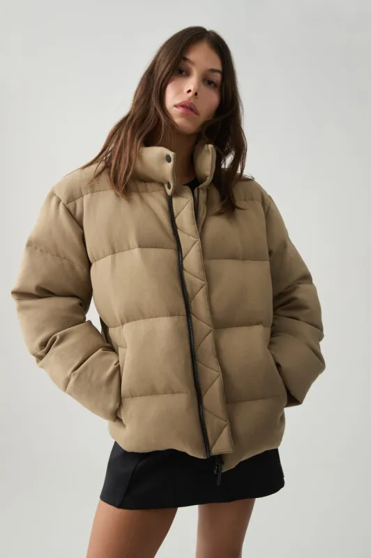 Quilted Puffer Jacket 733 sold by Aje