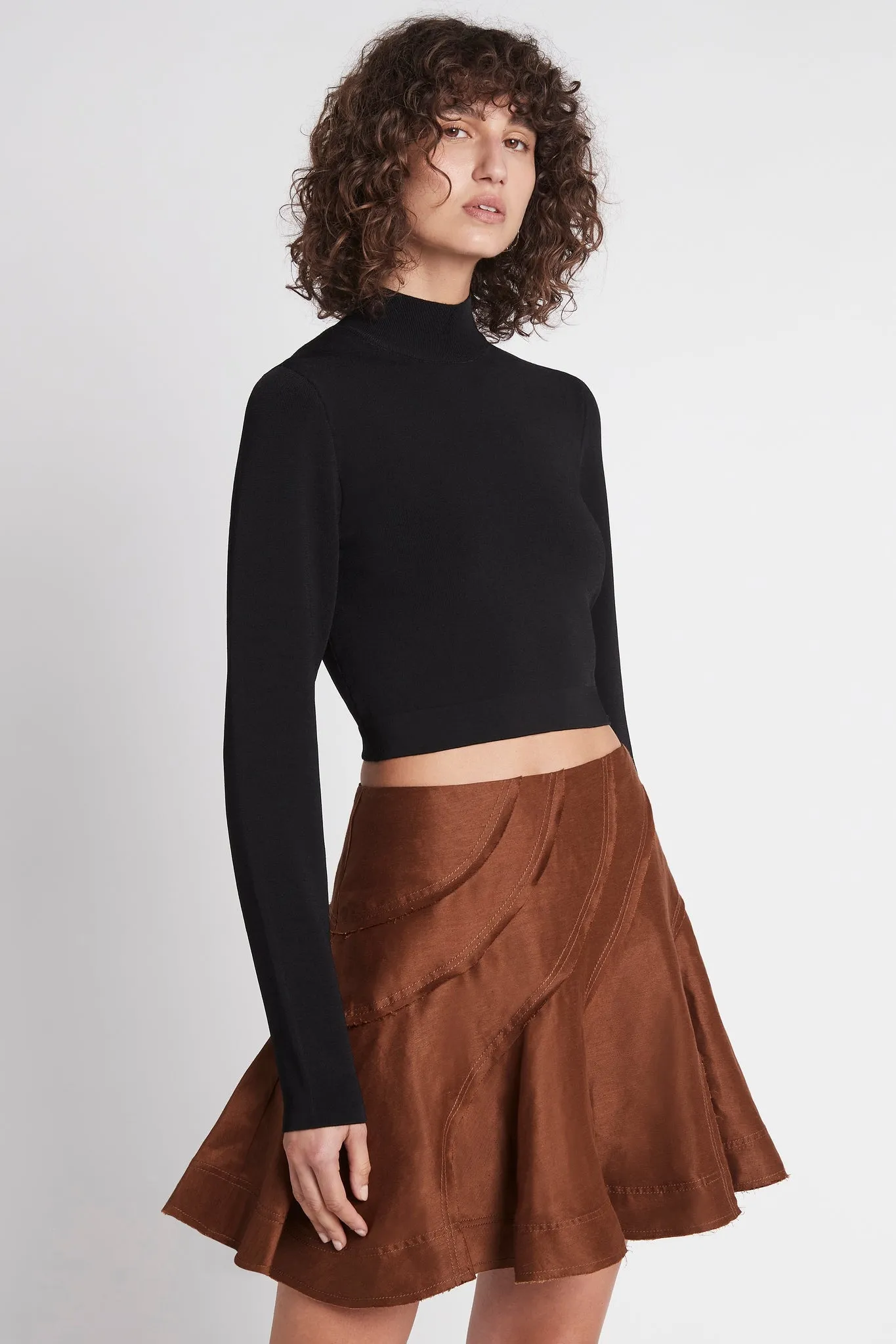 Virtuous Lace-Up Knit Top sold by Aje product image thumbnail 4