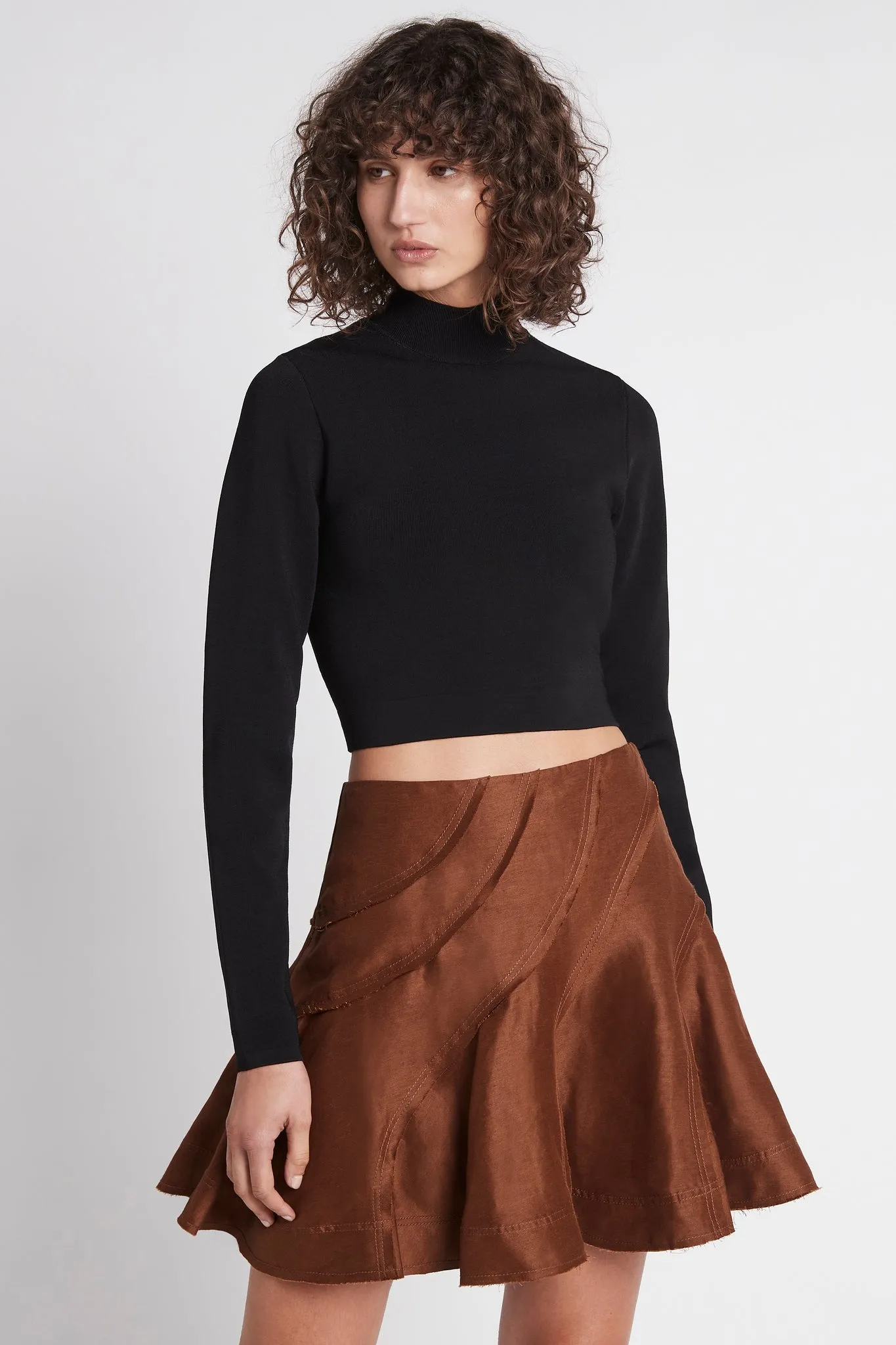 Virtuous Lace-Up Knit Top sold by Aje product image thumbnail 3