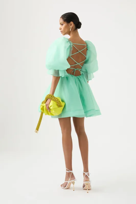 Astrid Tie Back Mini Dress sold by Aje