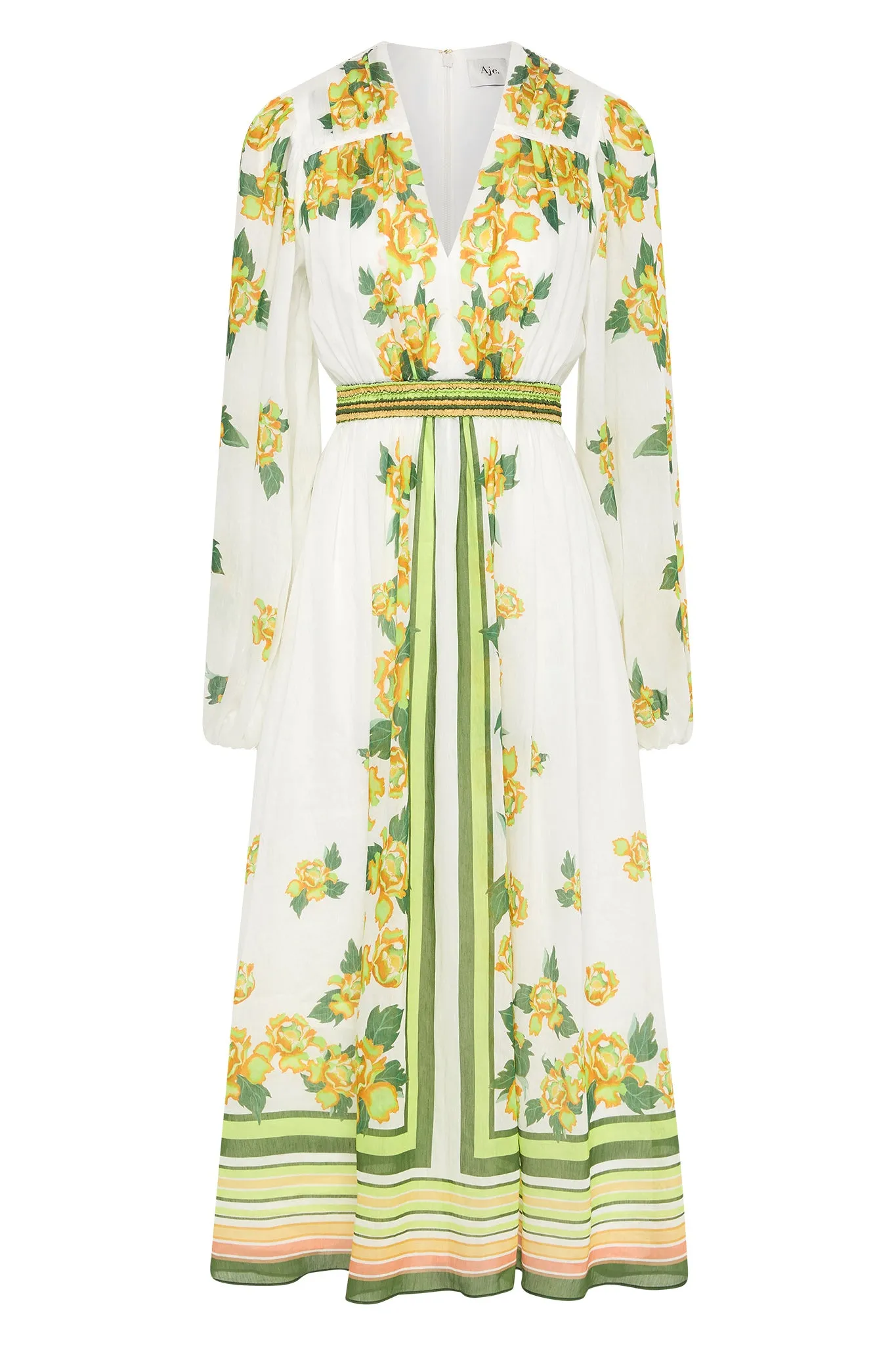 Secret Border Print Midi Dress sold by Aje product image thumbnail 2