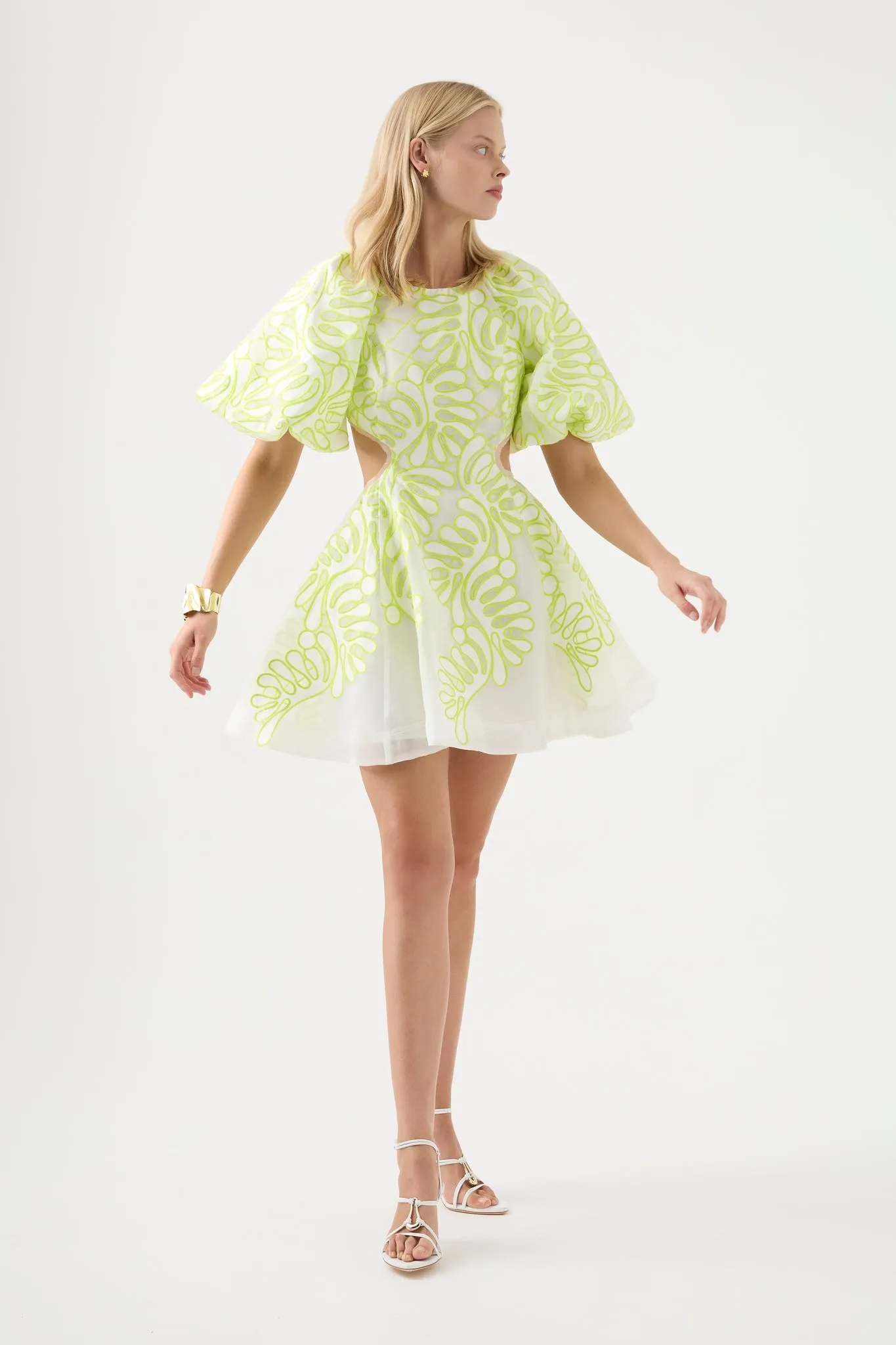 Botanical Applique Mini Dress sold by Aje product image thumbnail 5