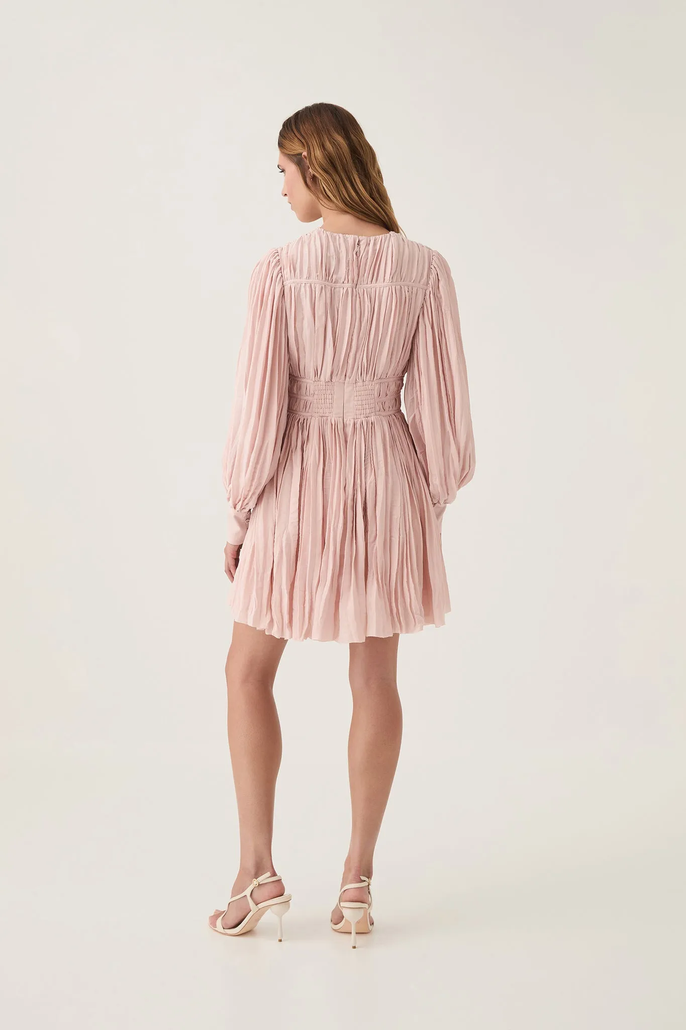 Catalyst Pleated Mini Dress sold by Aje product image thumbnail 5