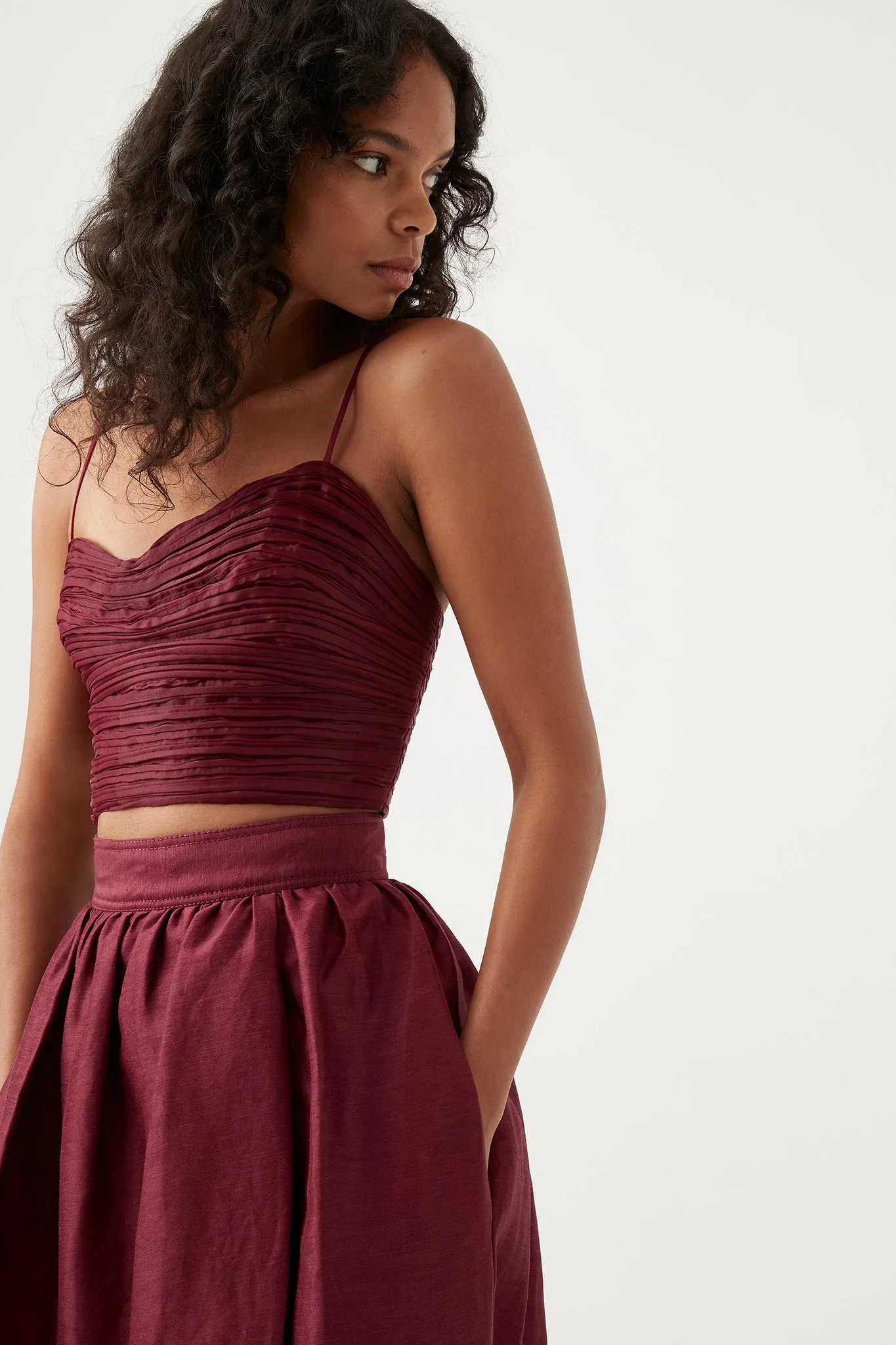 Laurier Wave Cropped Top sold by Aje product image thumbnail 3