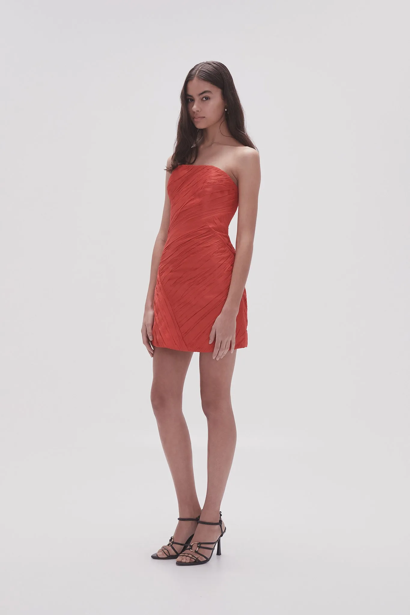 Anima Ruched Mini Dress sold by Aje product image thumbnail 5