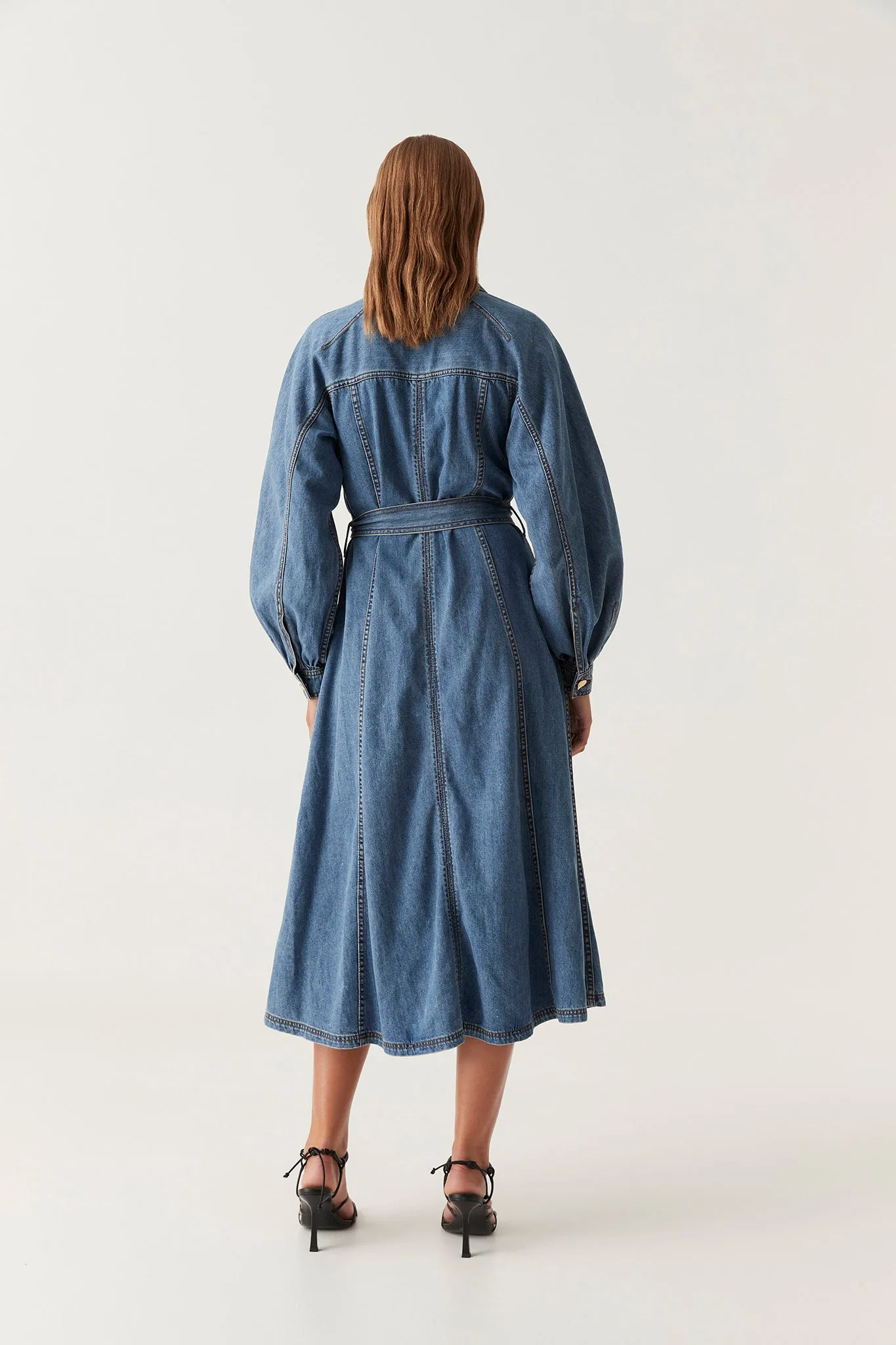 Colorado Denim Midi Dress sold by Aje product image thumbnail 5