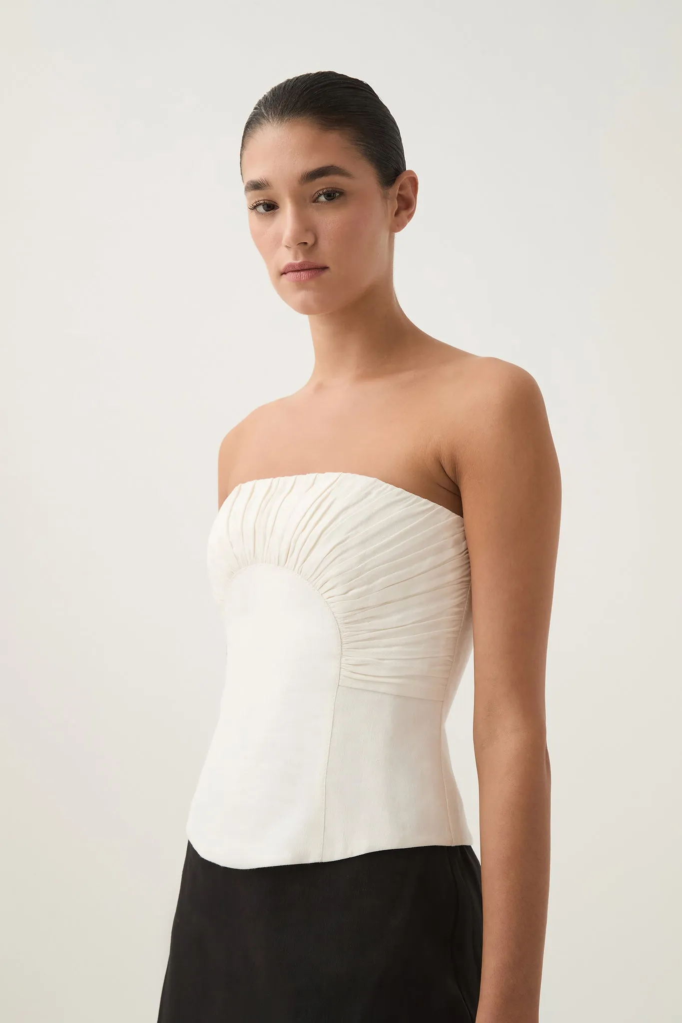Oriel Ruched Bustier sold by Aje product image thumbnail 4