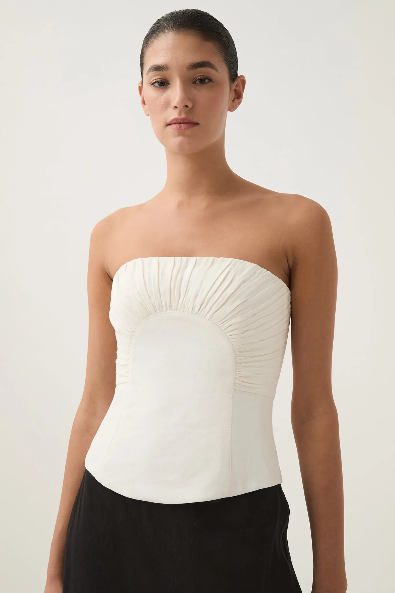 Oriel Ruched Bustier sold by Aje product image thumbnail 3