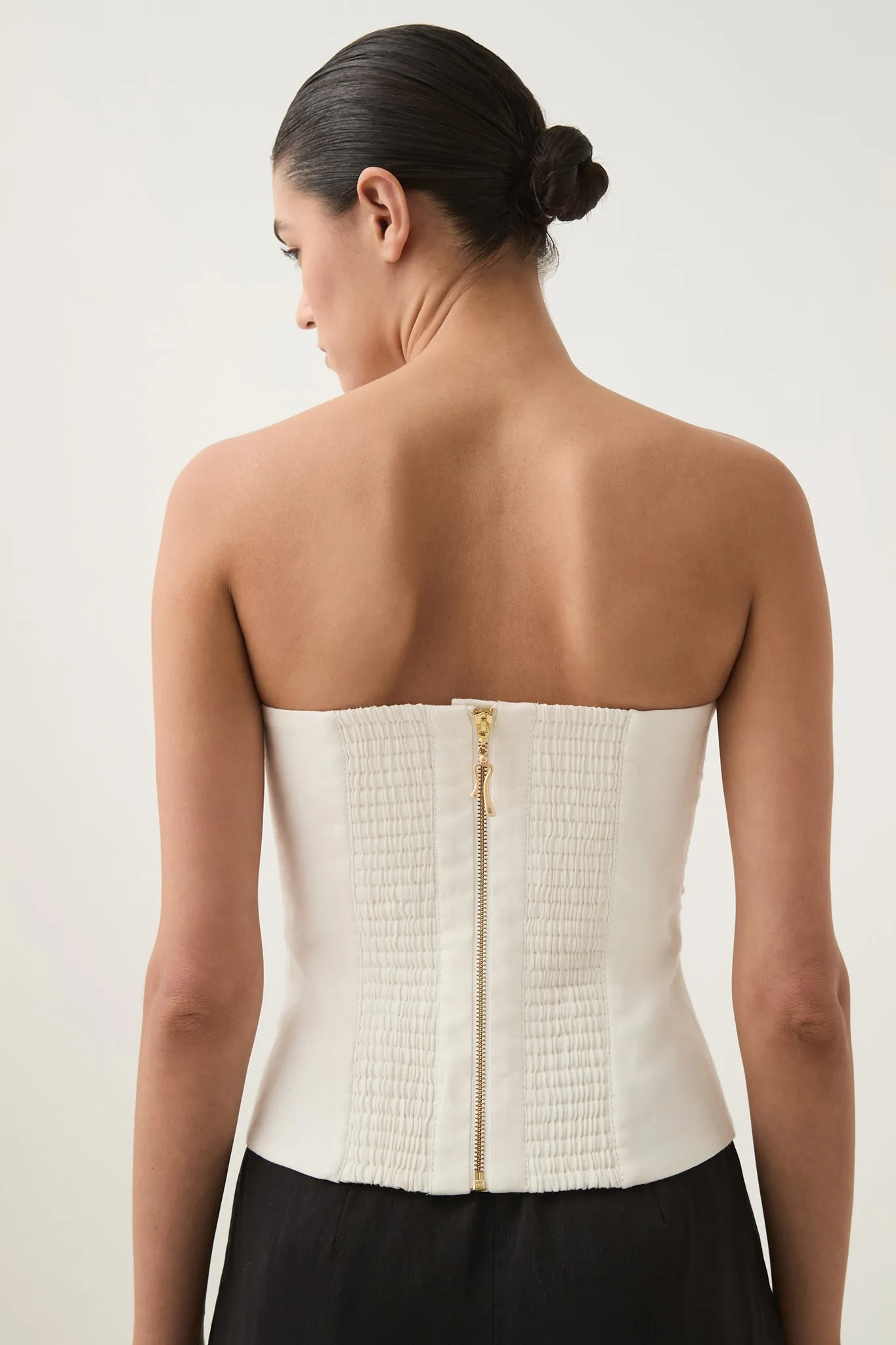 Oriel Ruched Bustier sold by Aje product image thumbnail 5