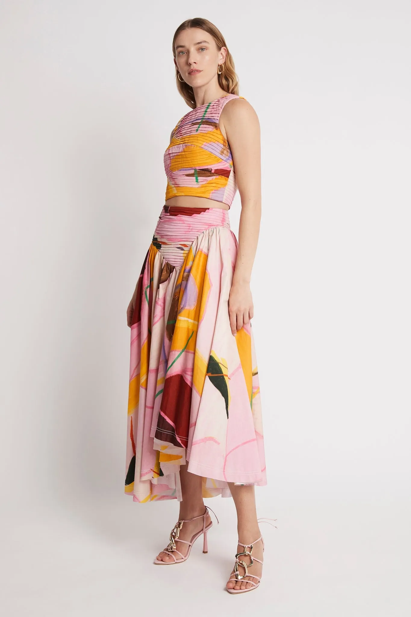 Jolie Asymmetric Midi Skirt sold by Aje product image thumbnail 3