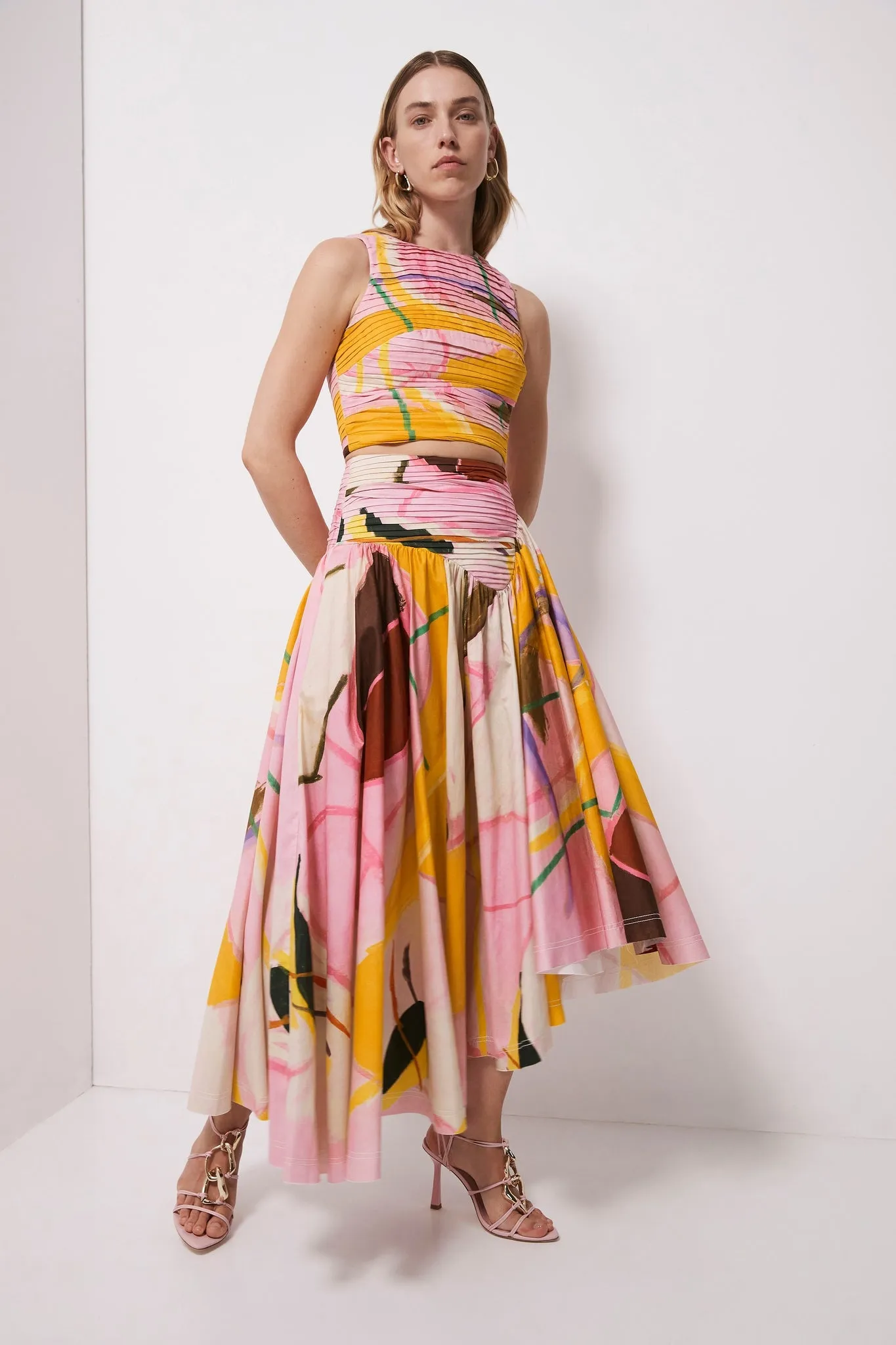 Jolie Asymmetric Midi Skirt sold by Aje product image thumbnail 5