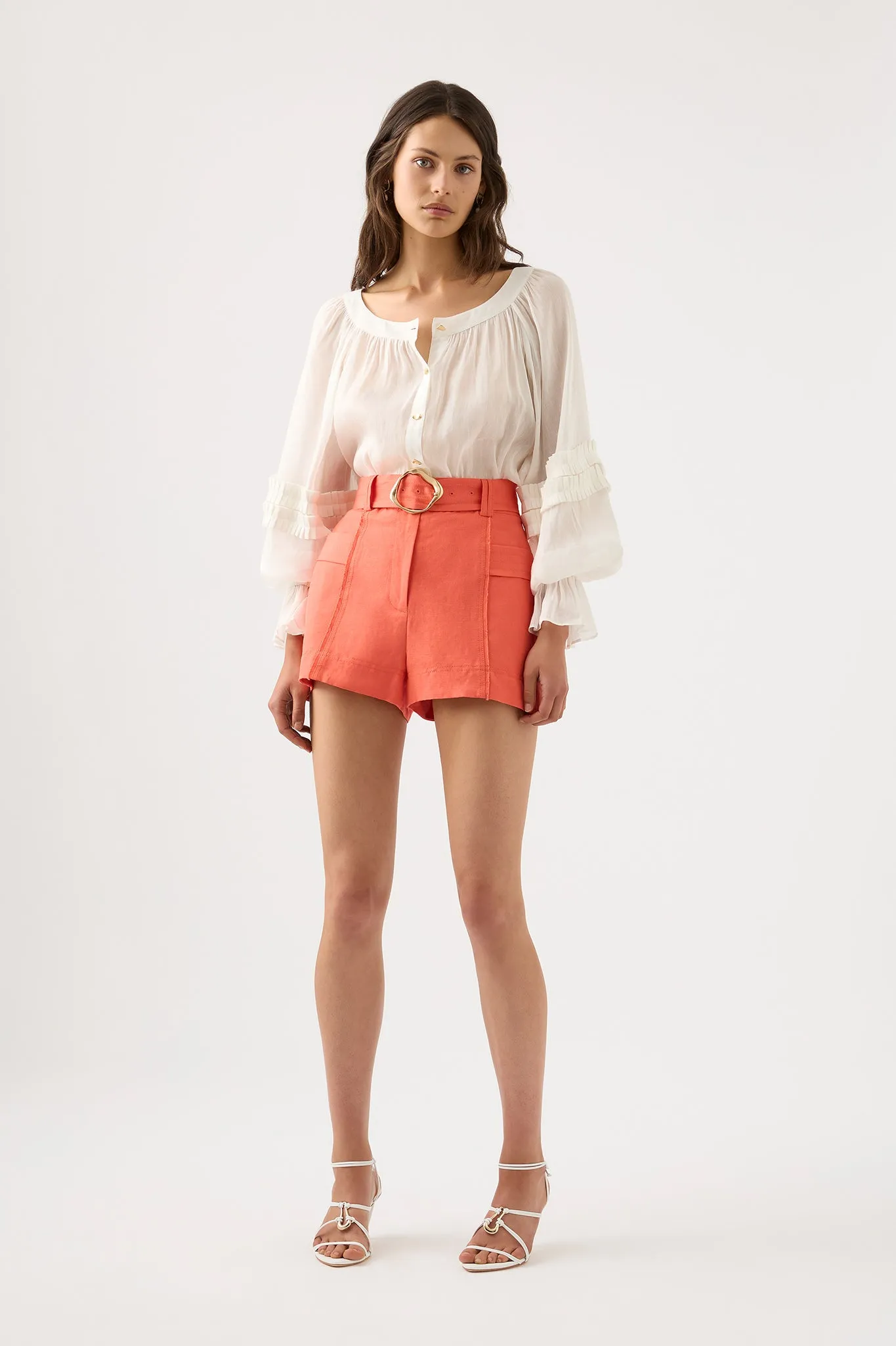 Aurora Pinstitch Utility Short sold by Aje