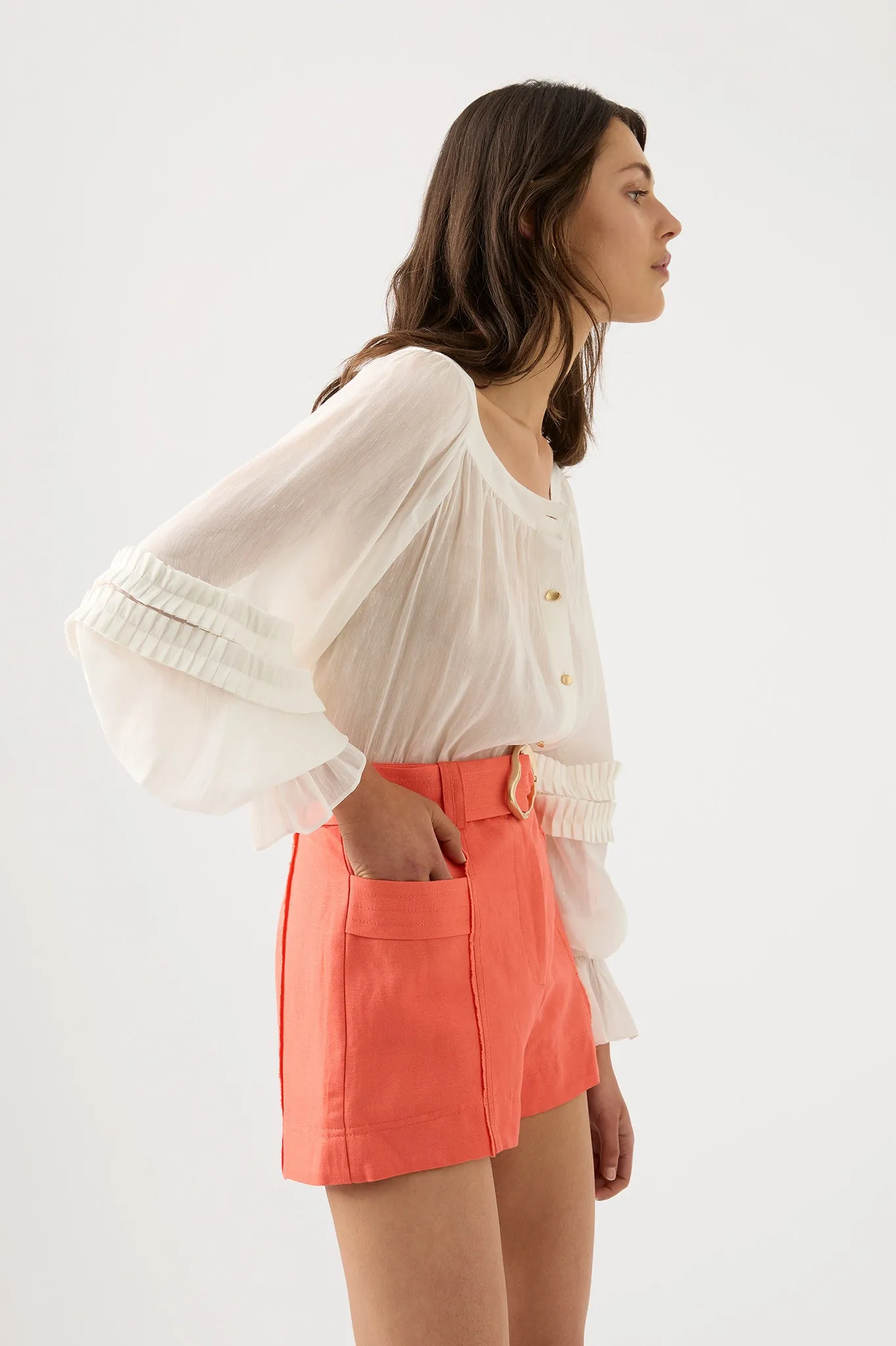 Aurora Pinstitch Utility Short sold by Aje product image thumbnail 5