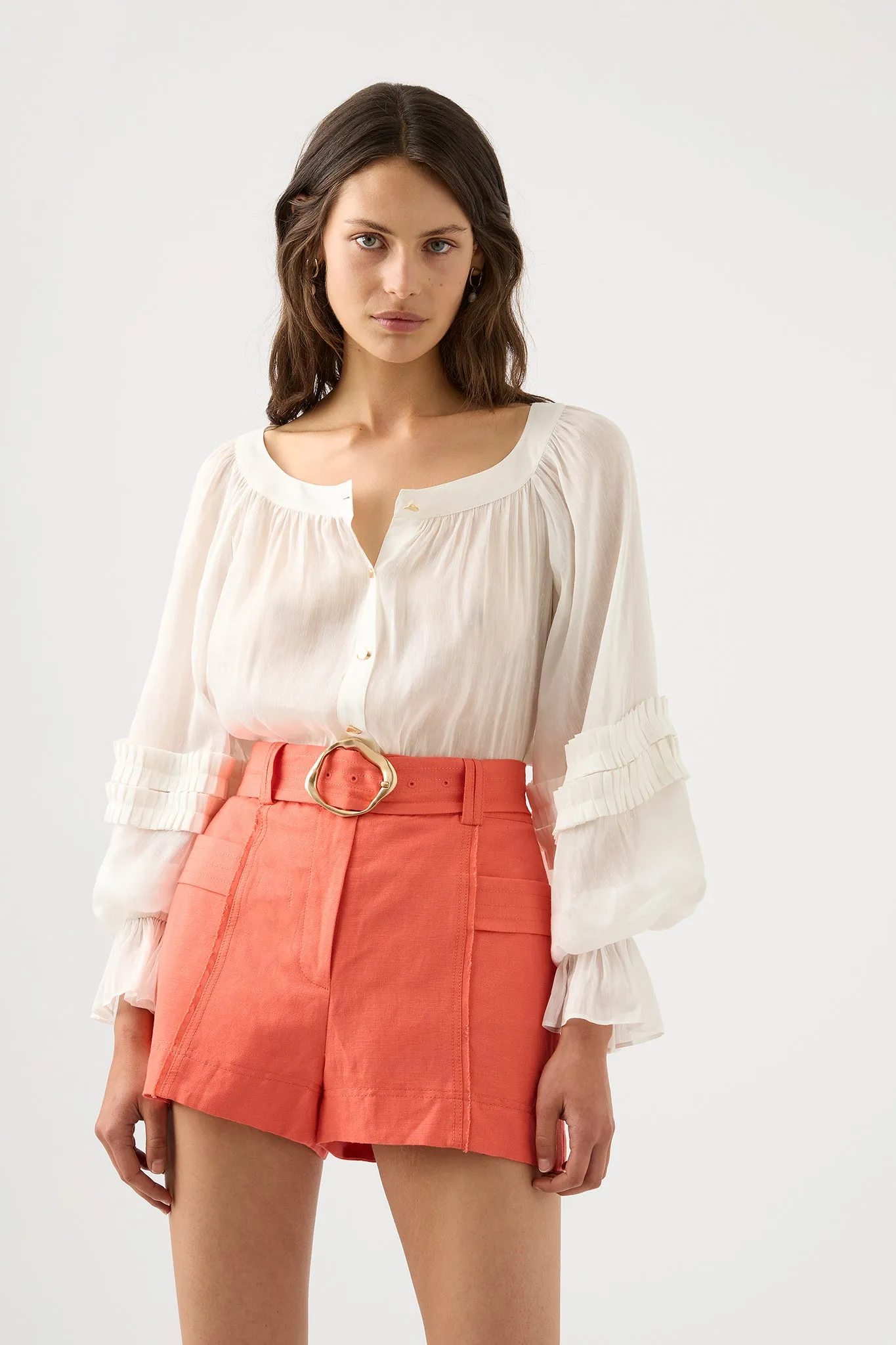 Aurora Pinstitch Utility Short sold by Aje product image thumbnail 3