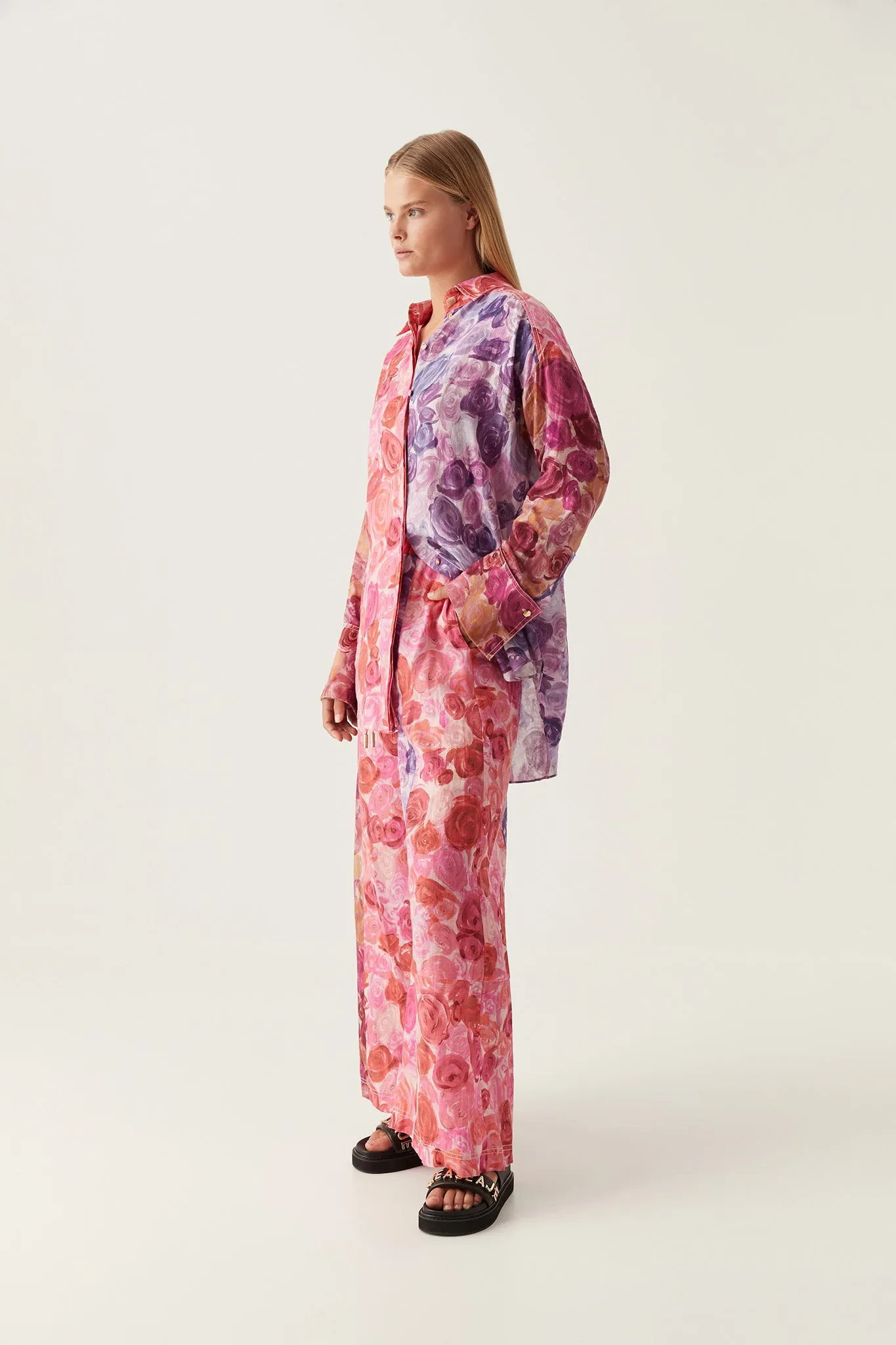 Vision Oversized Linen Shirt sold by Aje product image thumbnail 5