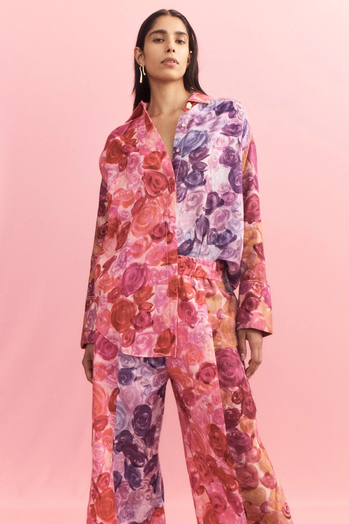 Vision Oversized Linen Shirt sold by Aje
