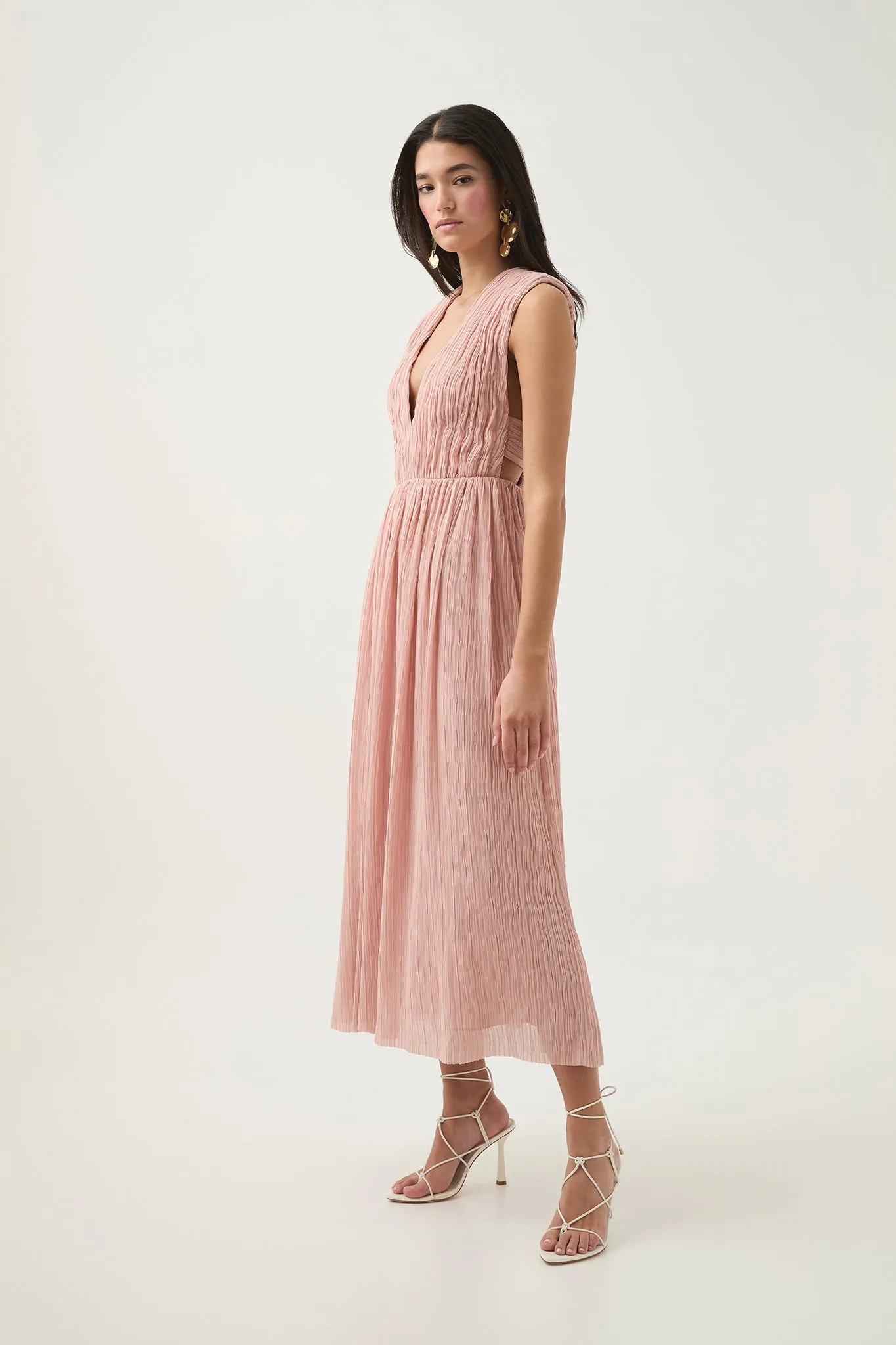 Becoming Bow Back Midi Dress sold by Aje product image thumbnail 5