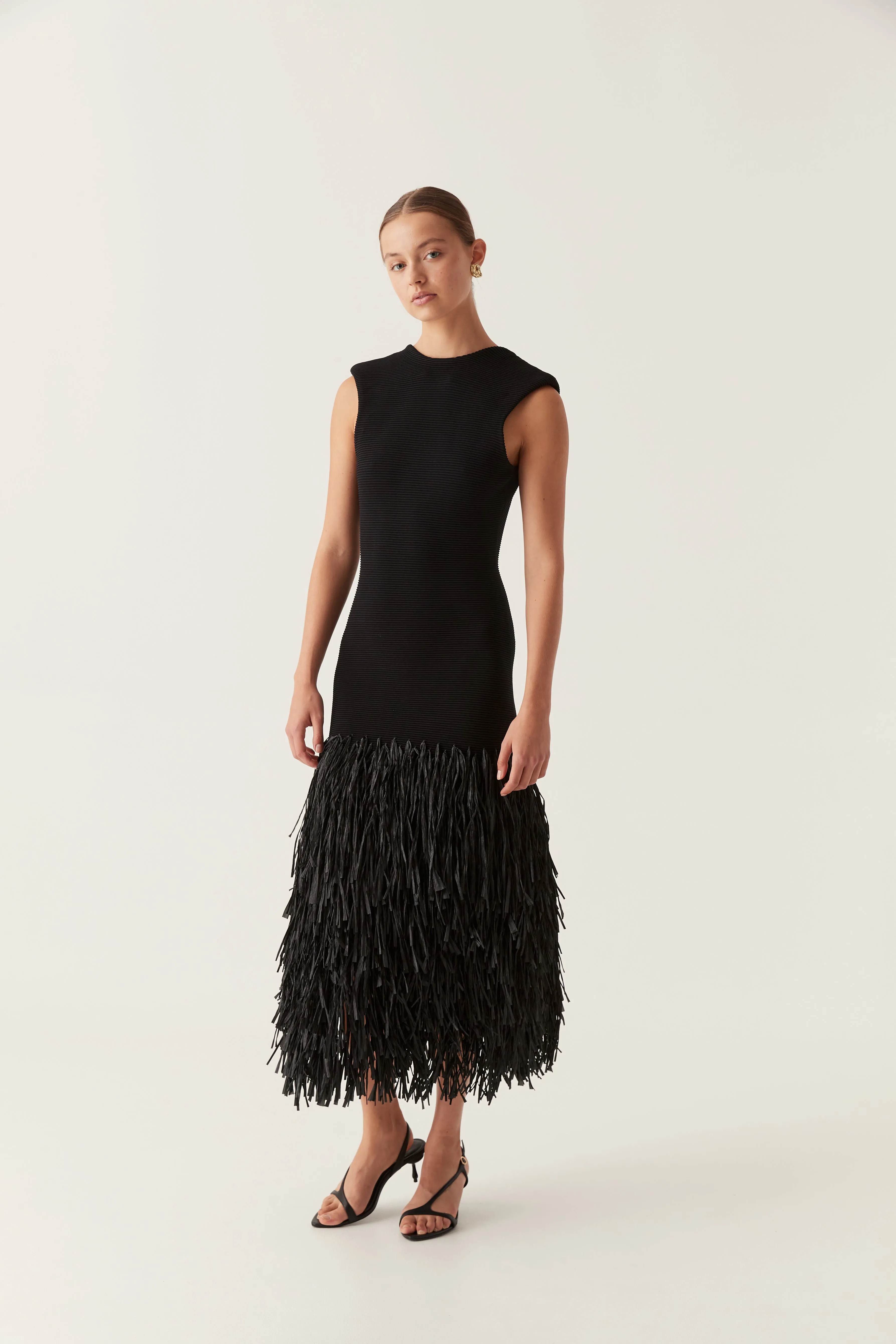 Rushes Knit Midi Dress sold by Aje product image thumbnail 3