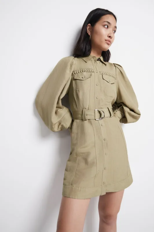 Ephemera Braided Mini Dress sold by Aje